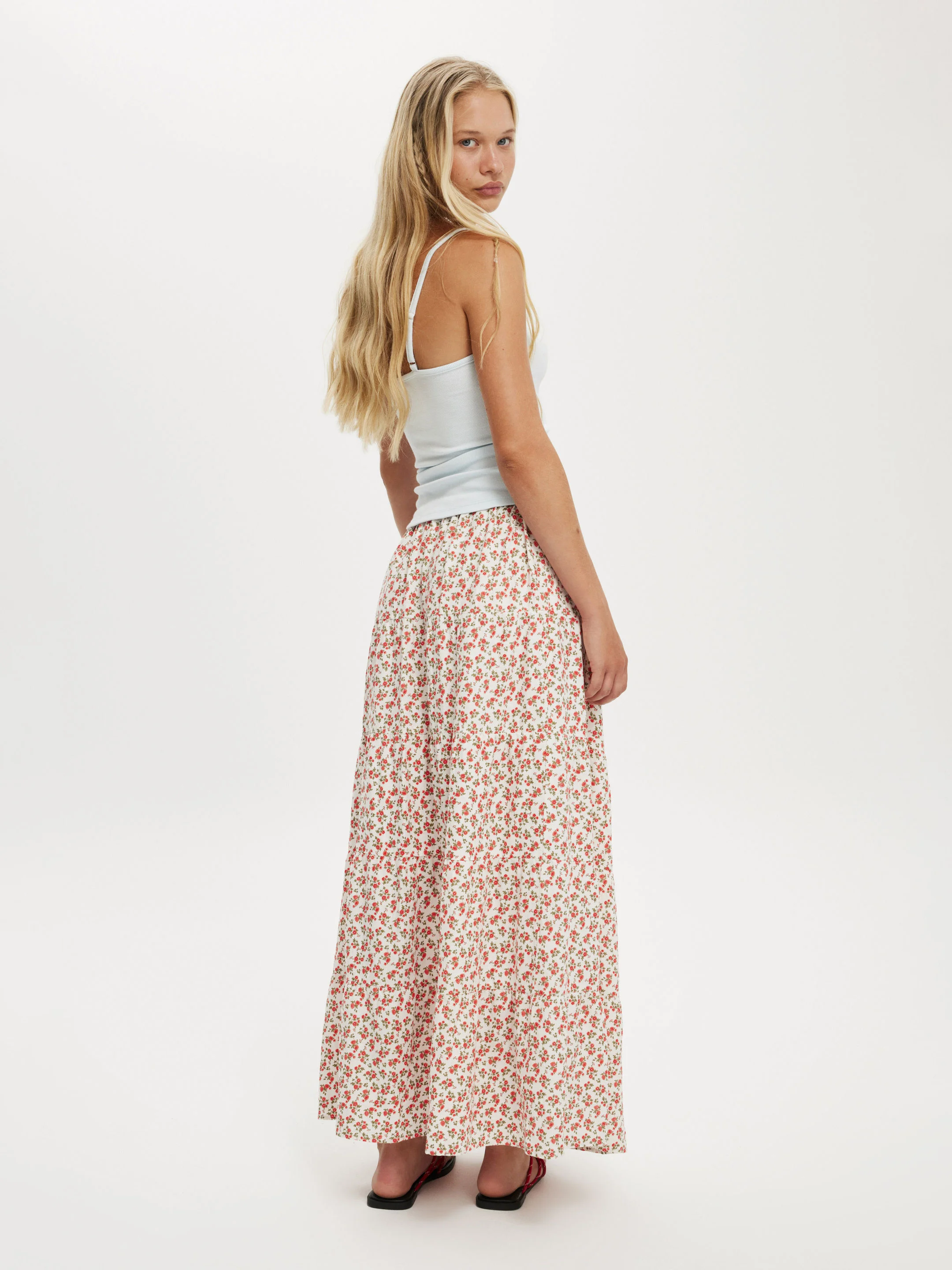 COTTON ON Váy Maxi Nữ-Haven Multi Tiered Maxi Skirt