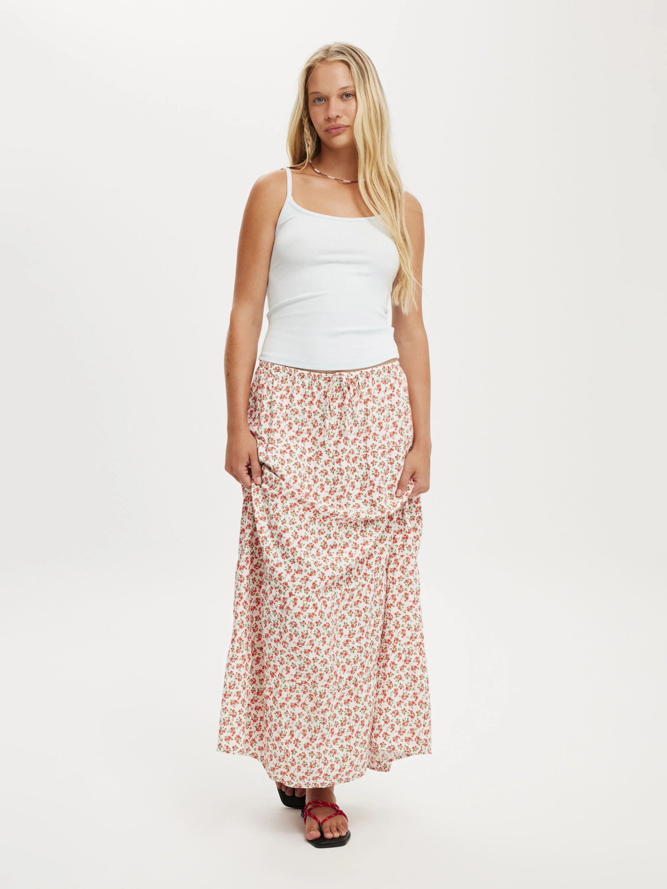 COTTON ON Váy Maxi Nữ-Haven Multi Tiered Maxi Skirt