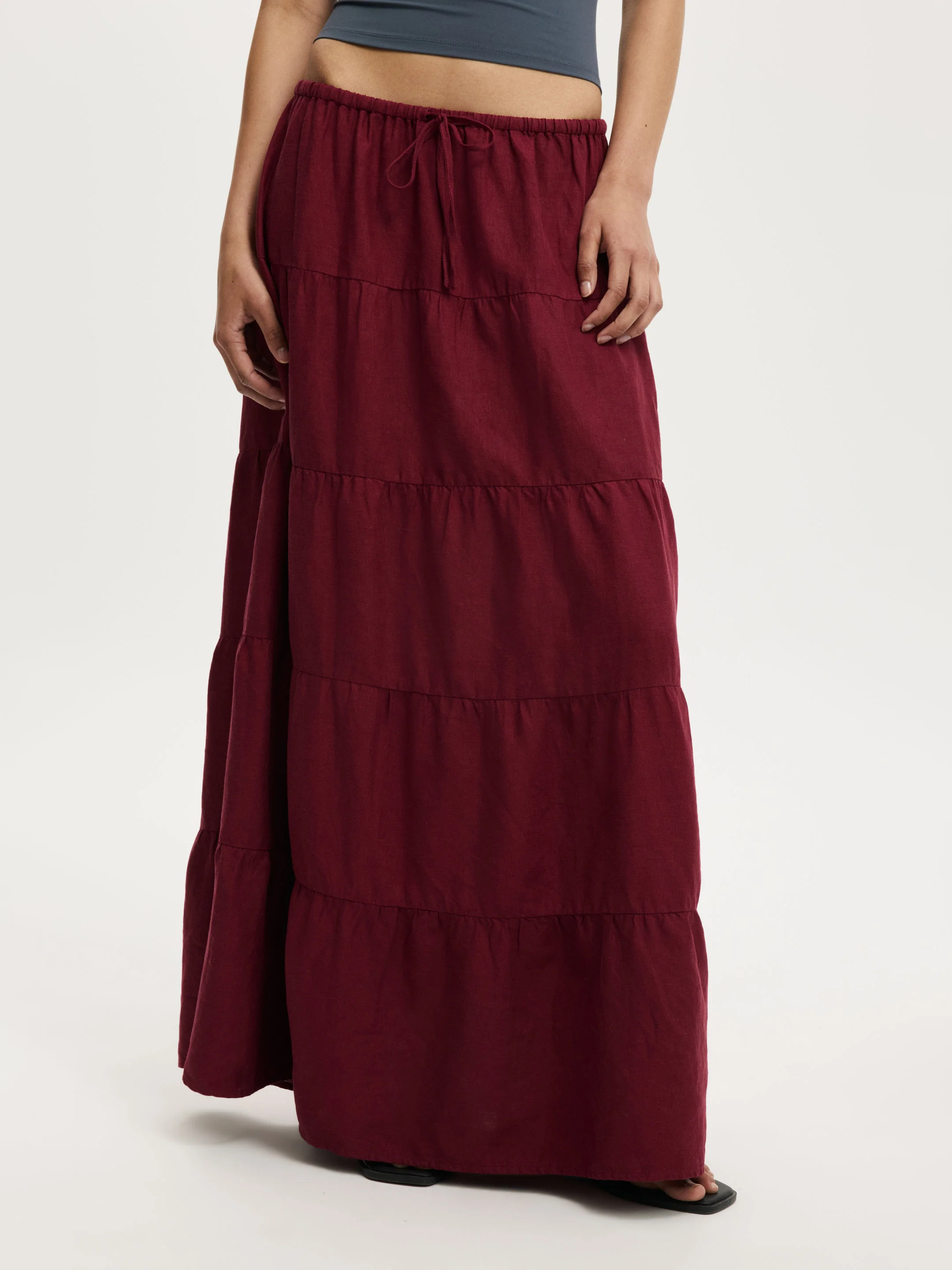 COTTON ON Váy Maxi Nữ-Haven Multi Tiered Maxi Skirt