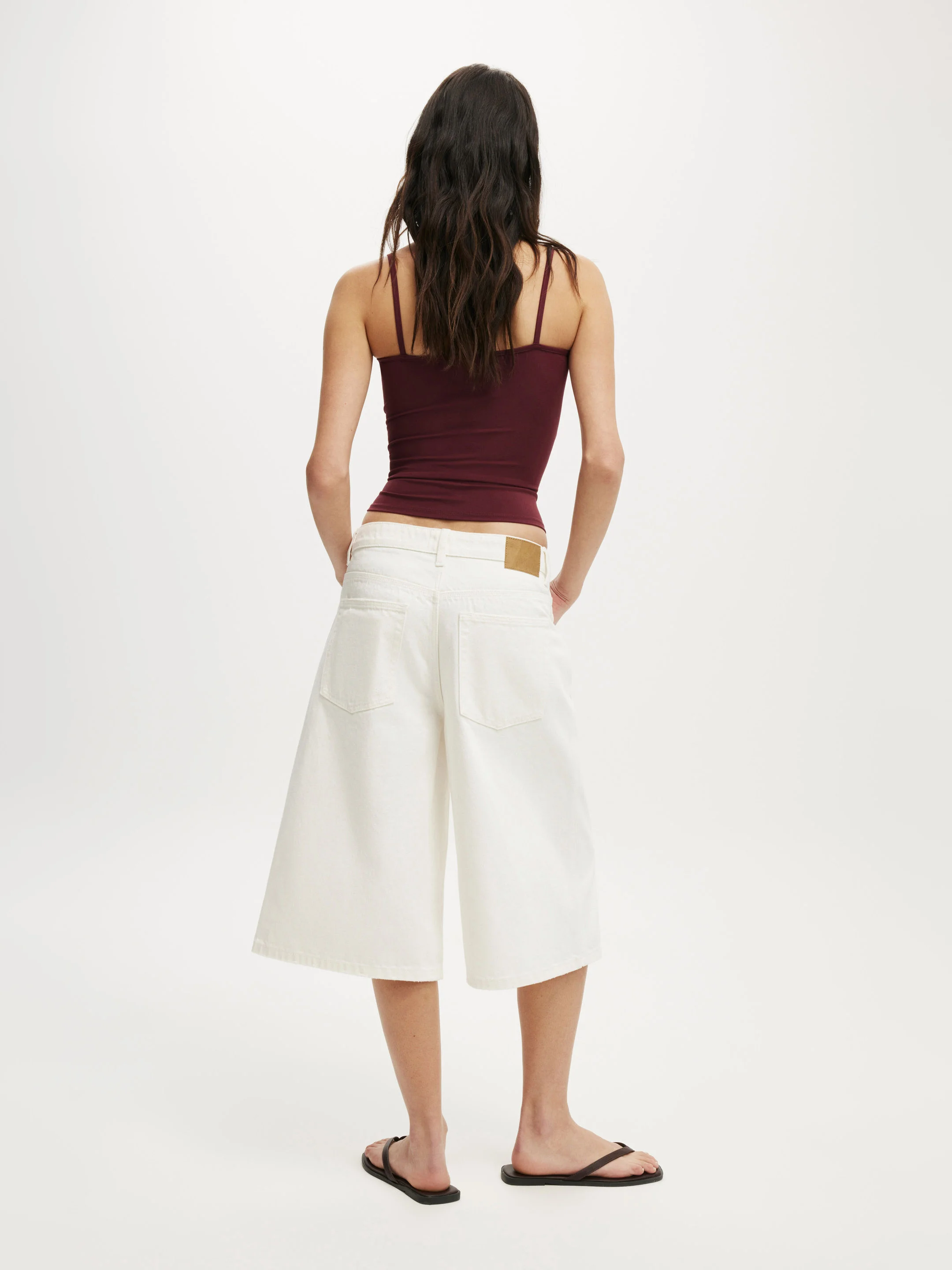 COTTON ON Quần Jeans Ngắn Nữ-91 Baggy Denim Jort