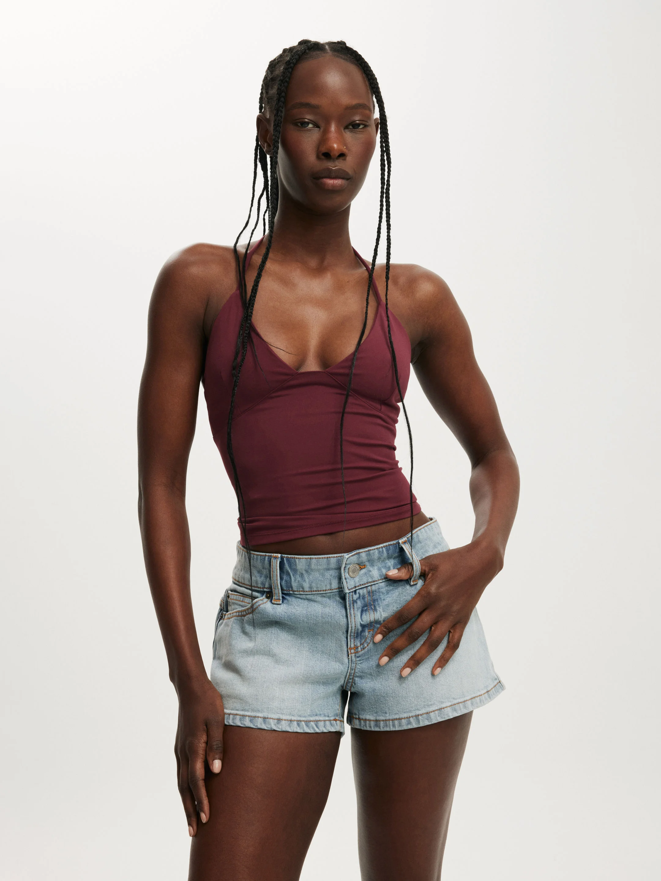 COTTON ON Quần Jeans Ngắn Nữ-Micro Low Denim Short