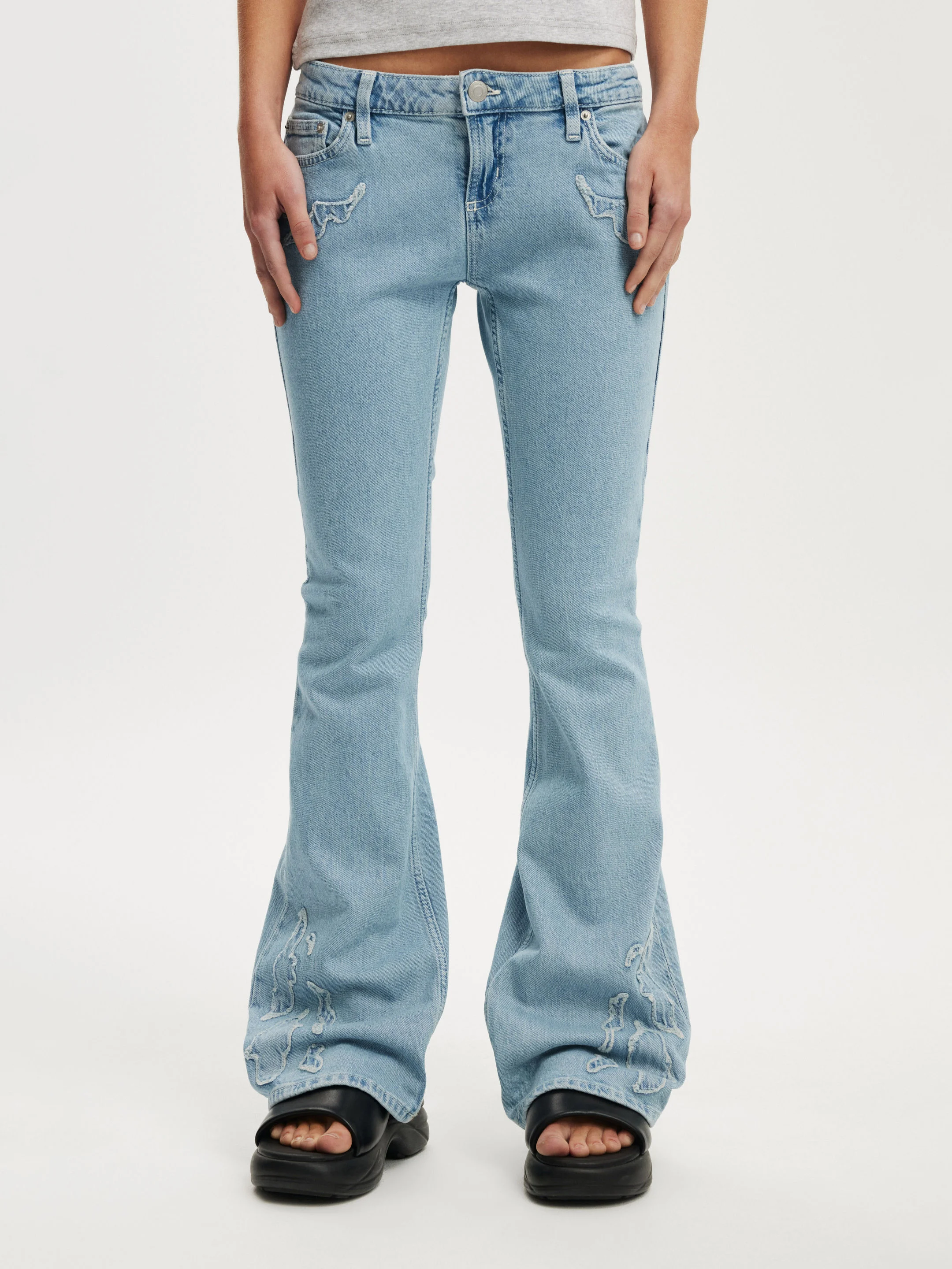 COTTON ON Quần Jeans Dài Nữ-Low Rise Bootcut Jean