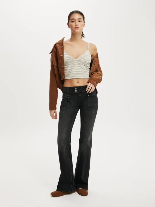COTTON ON Quần Jeans Dài Nữ-Low Rise Bootcut Jean