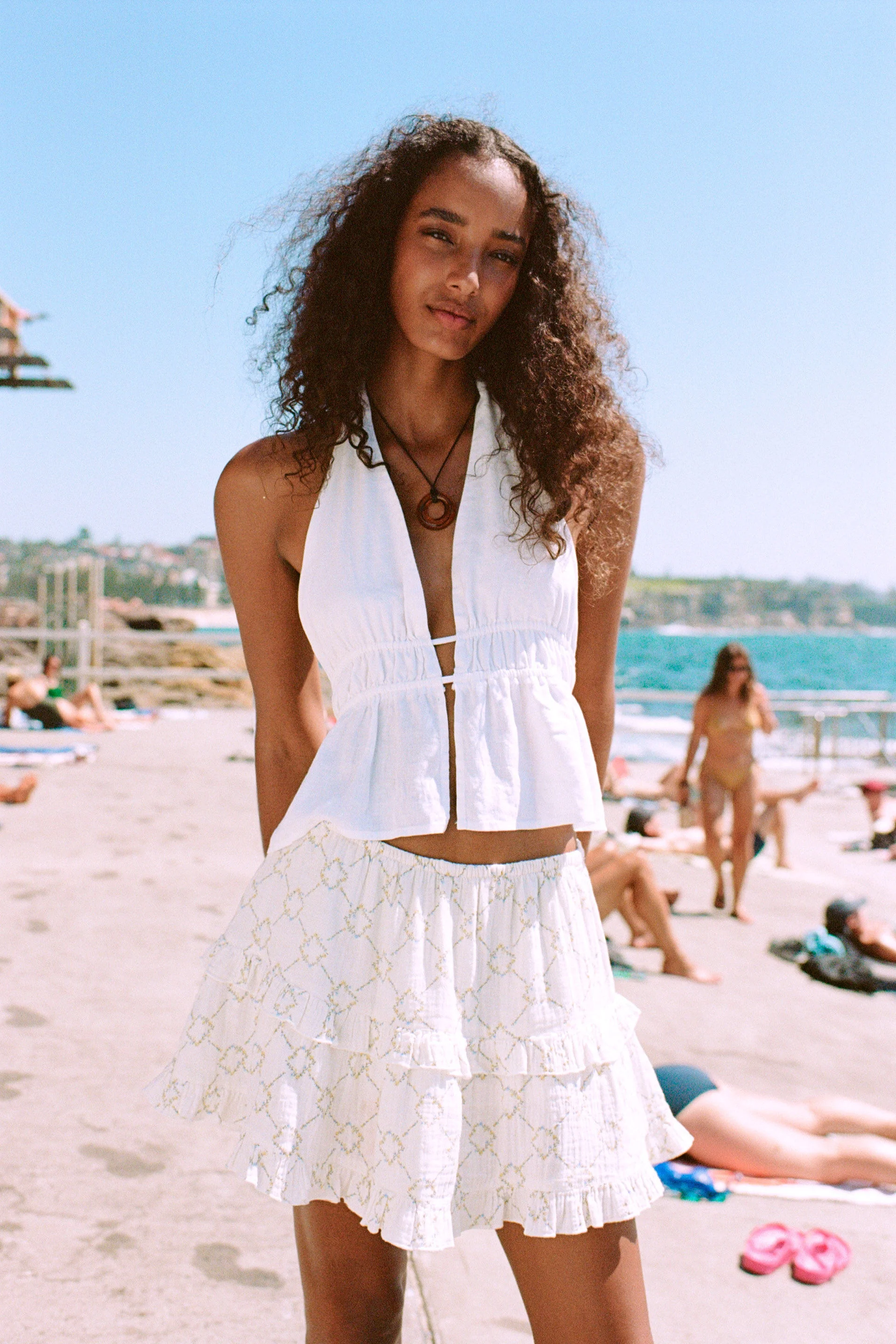 COTTON ON Quần Giả Váy Nữ-Haven Frill Skort