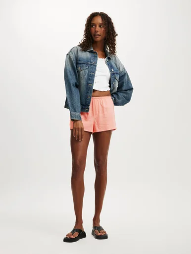 COTTON ON Quần Linen Ngắn Nữ-Haven Micro Short