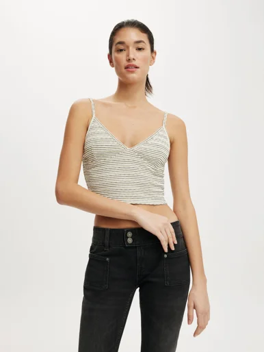 COTTON ON Áo Kiểu Hai Dây Nữ-Hailey V Neck Cami