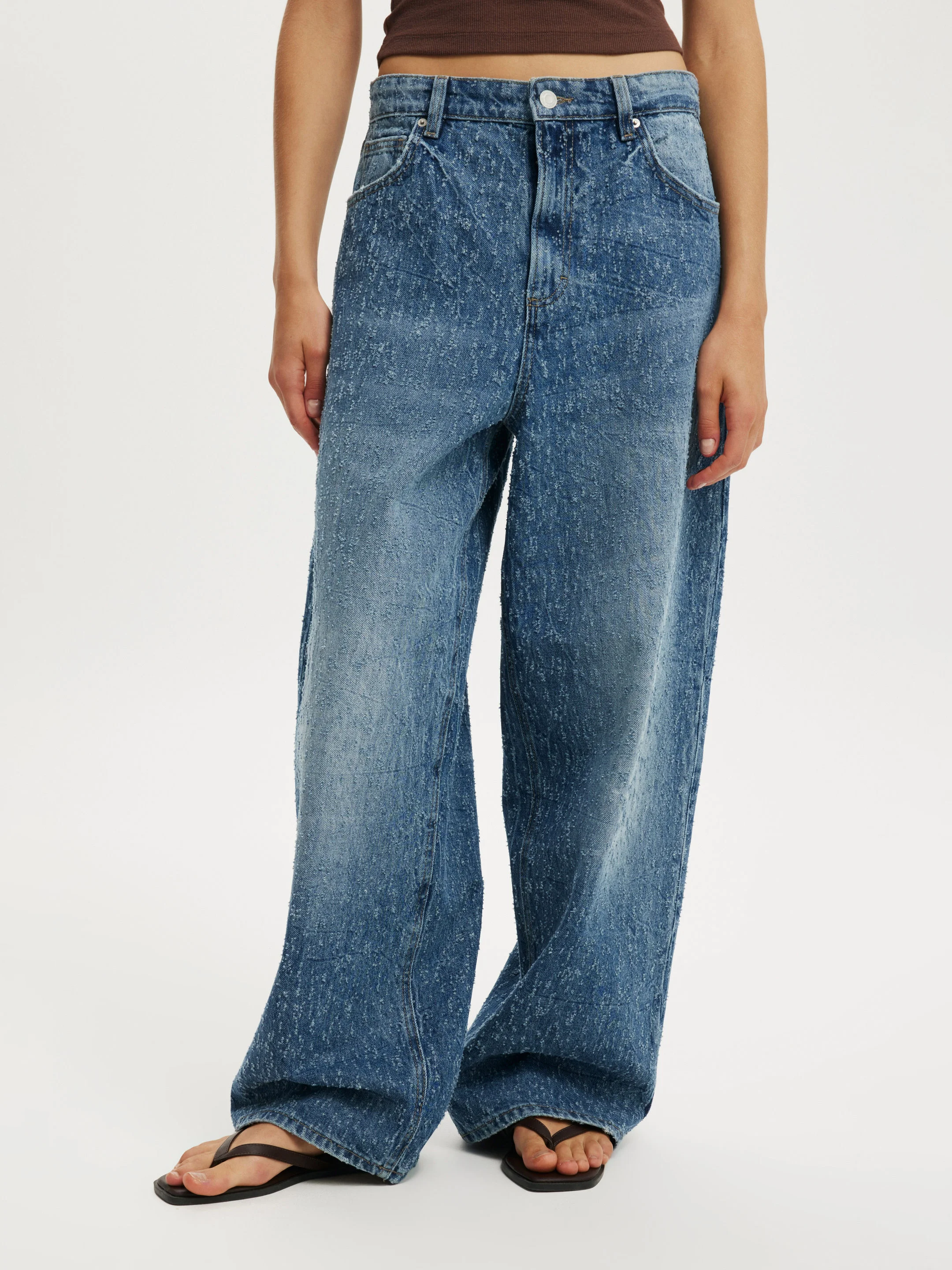 COTTON ON Quần Jeans Dài Nữ-Low Super Baggy Jean