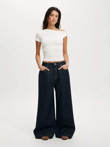 COTTON ON Quần Jeans Dài Nữ-91 Wide Jean