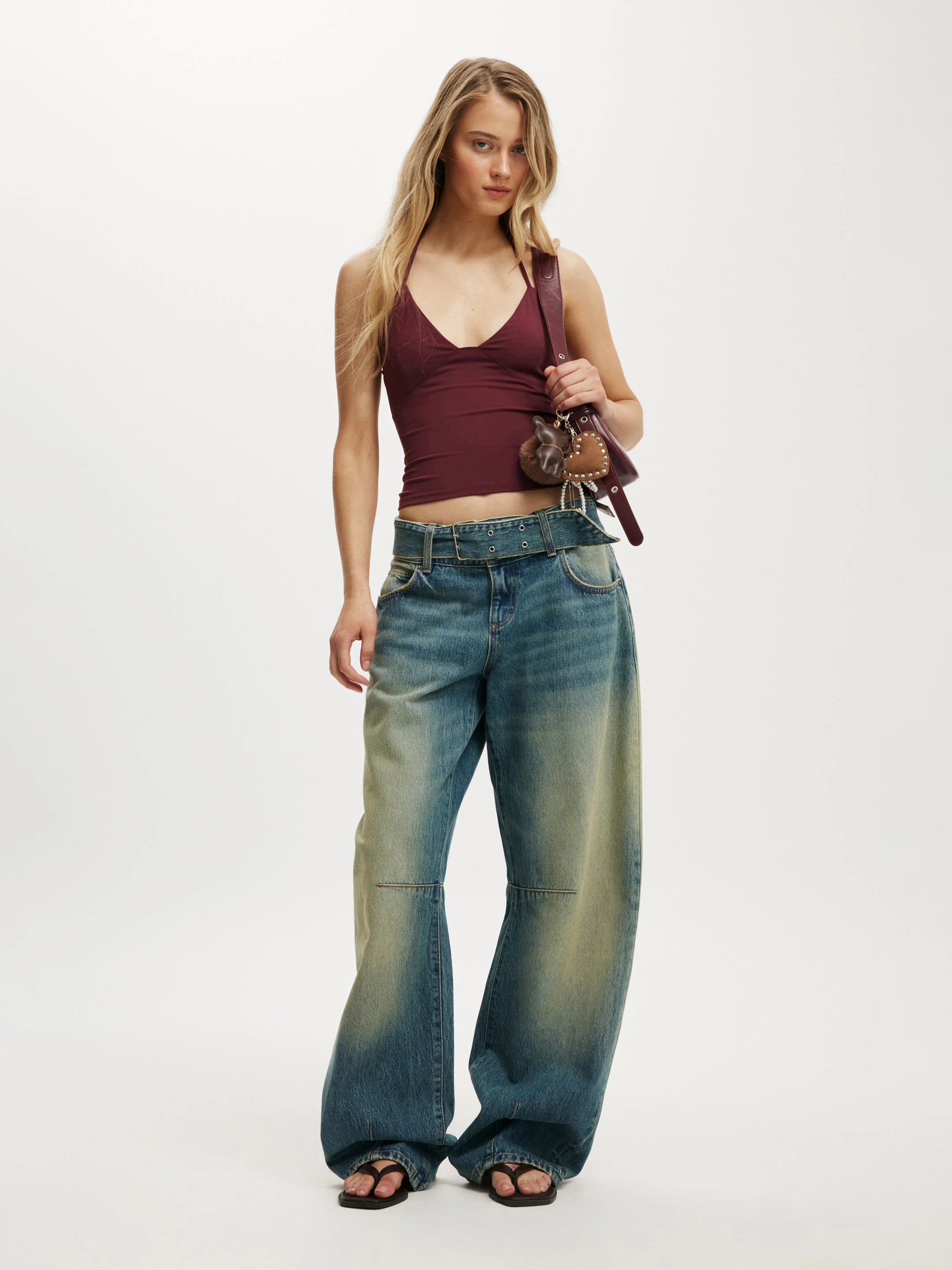 COTTON ON Quần Jean Dài Nữ-Low Barrel Jean