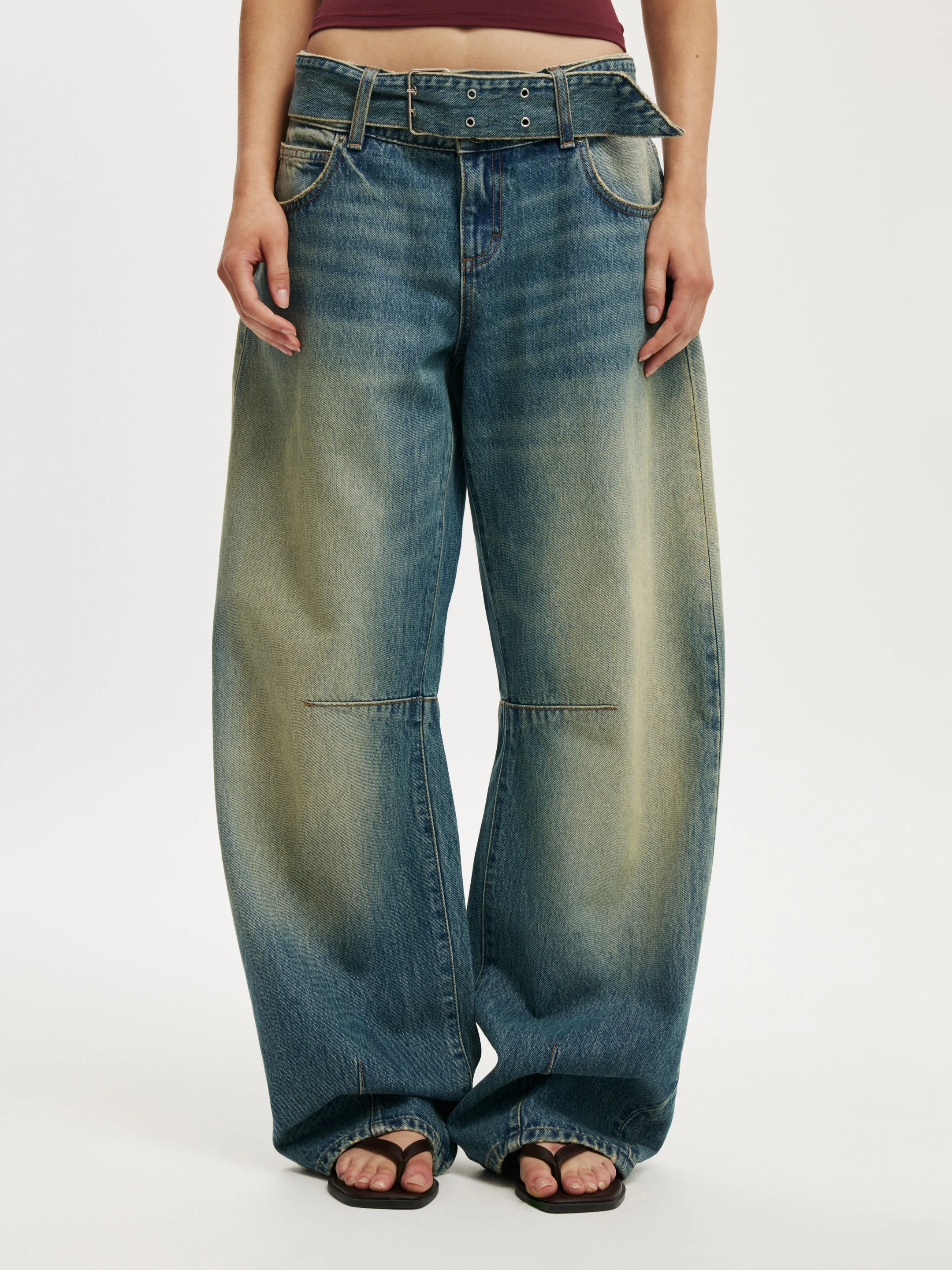 COTTON ON Quần Jean Dài Nữ-Low Barrel Jean