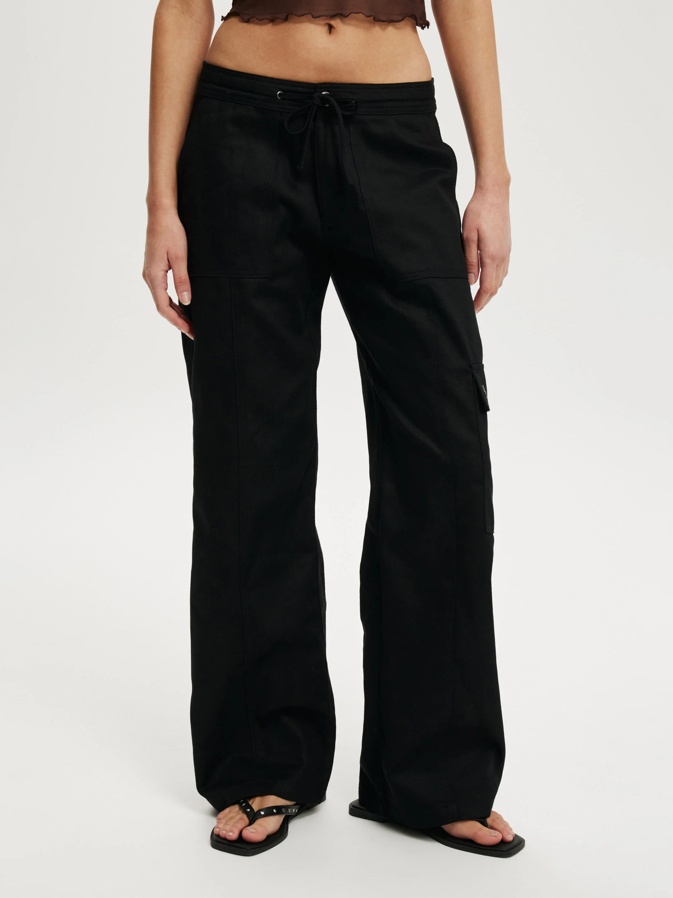 COTTON ON Quần Vải Dài Nữ-Eve Low Rise Cargo Pant