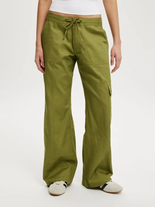 COTTON ON Quần Vải Dài Nữ-Eve Low Rise Cargo Pant