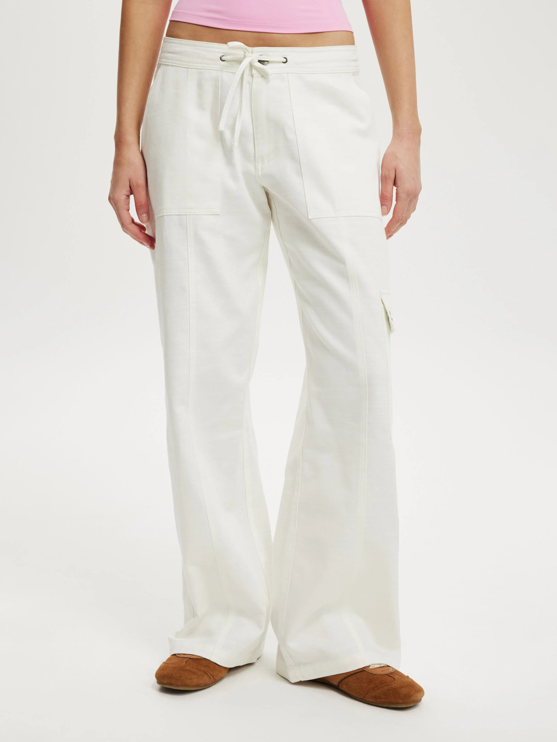 COTTON ON Quần Vải Dài Nữ-Eve Low Rise Cargo Pant