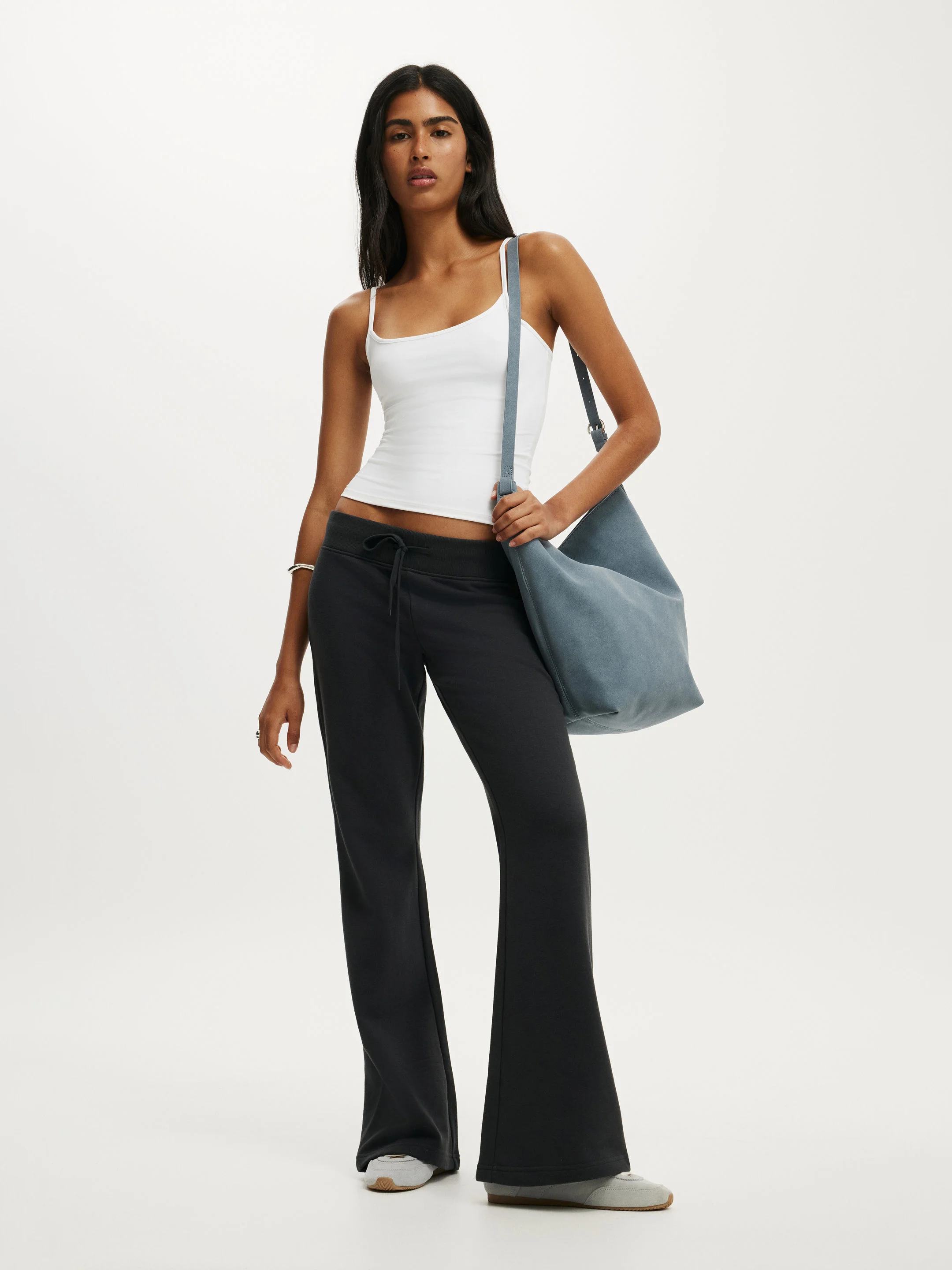 COTTON ON Quần Thun Dài Nữ - Low Rise Bootleg Sweatpant