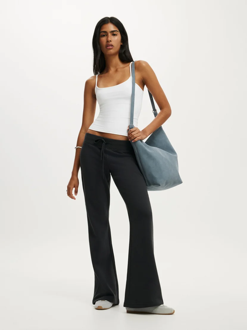 COTTON ON Quần Thun Dài Nữ - Low Rise Bootleg Sweatpant