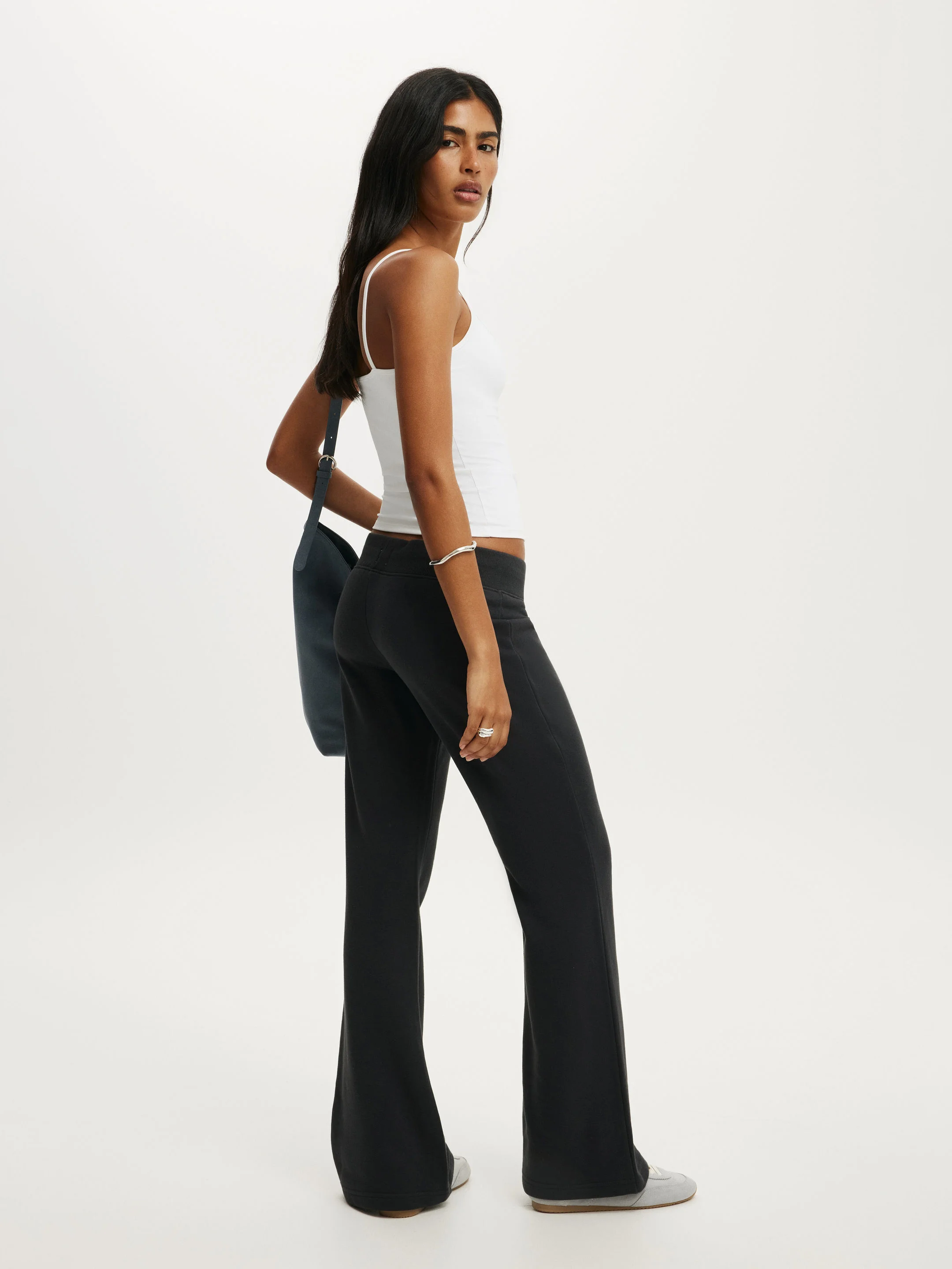 COTTON ON Quần Thun Dài Nữ - Low Rise Bootleg Sweatpant