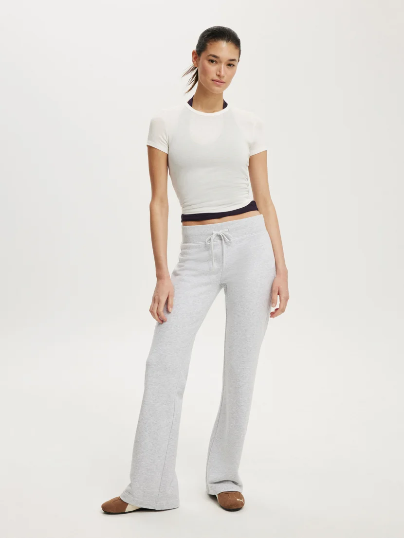 COTTON ON Quần Thun Dài Nữ - Low Rise Bootleg Sweatpant