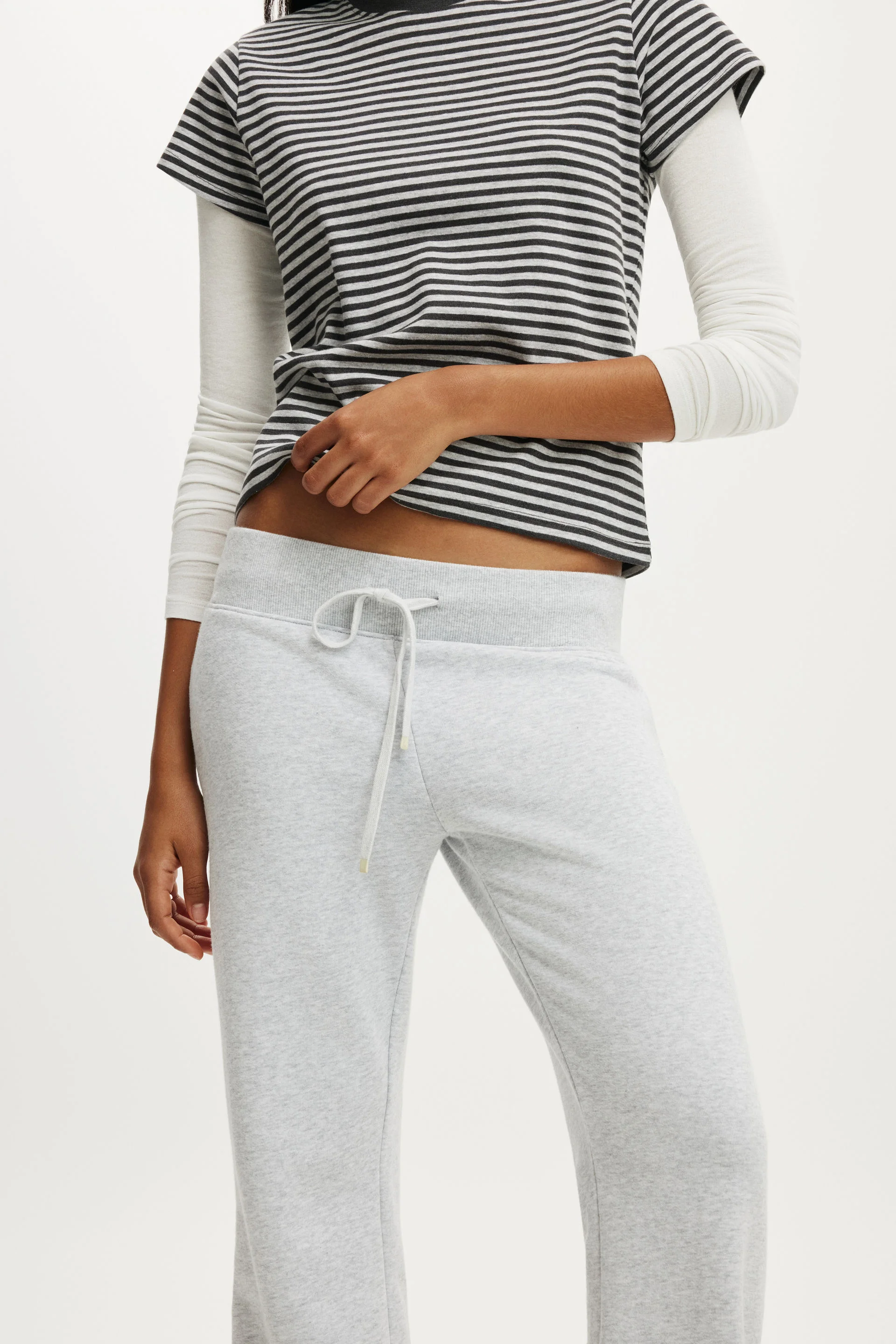 COTTON ON Quần Thun Dài Nữ - Low Rise Bootleg Sweatpant