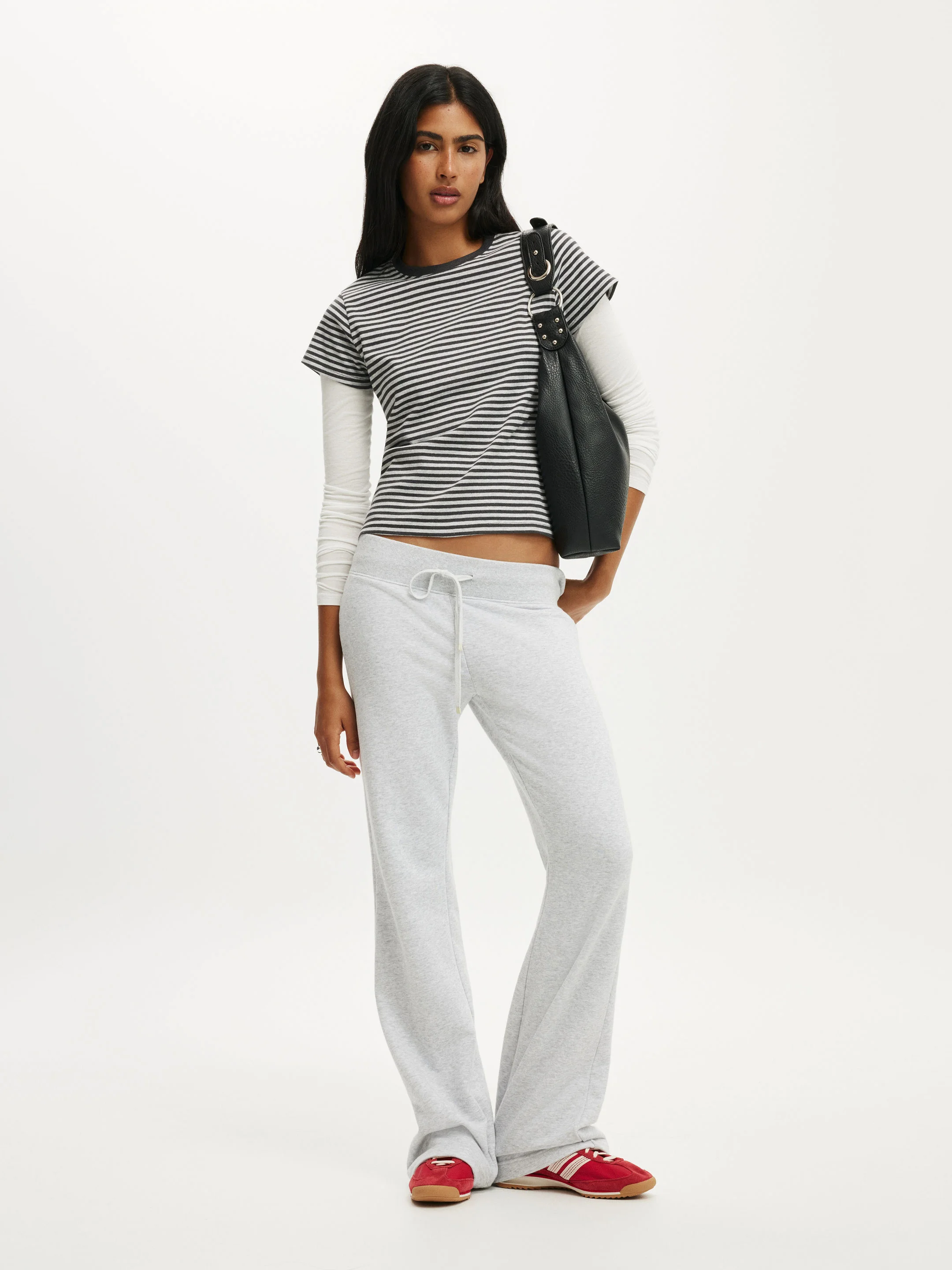 COTTON ON Quần Thun Dài Nữ - Low Rise Bootleg Sweatpant