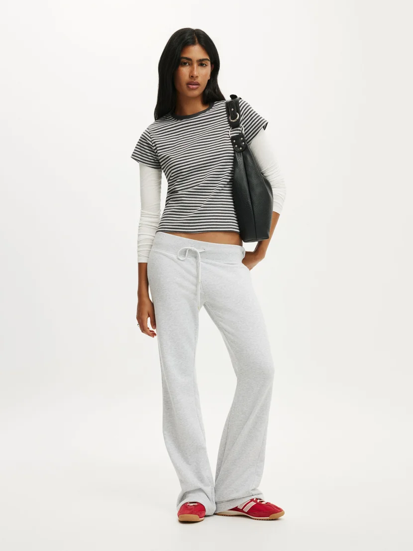 COTTON ON Quần Thun Dài Nữ - Low Rise Bootleg Sweatpant
