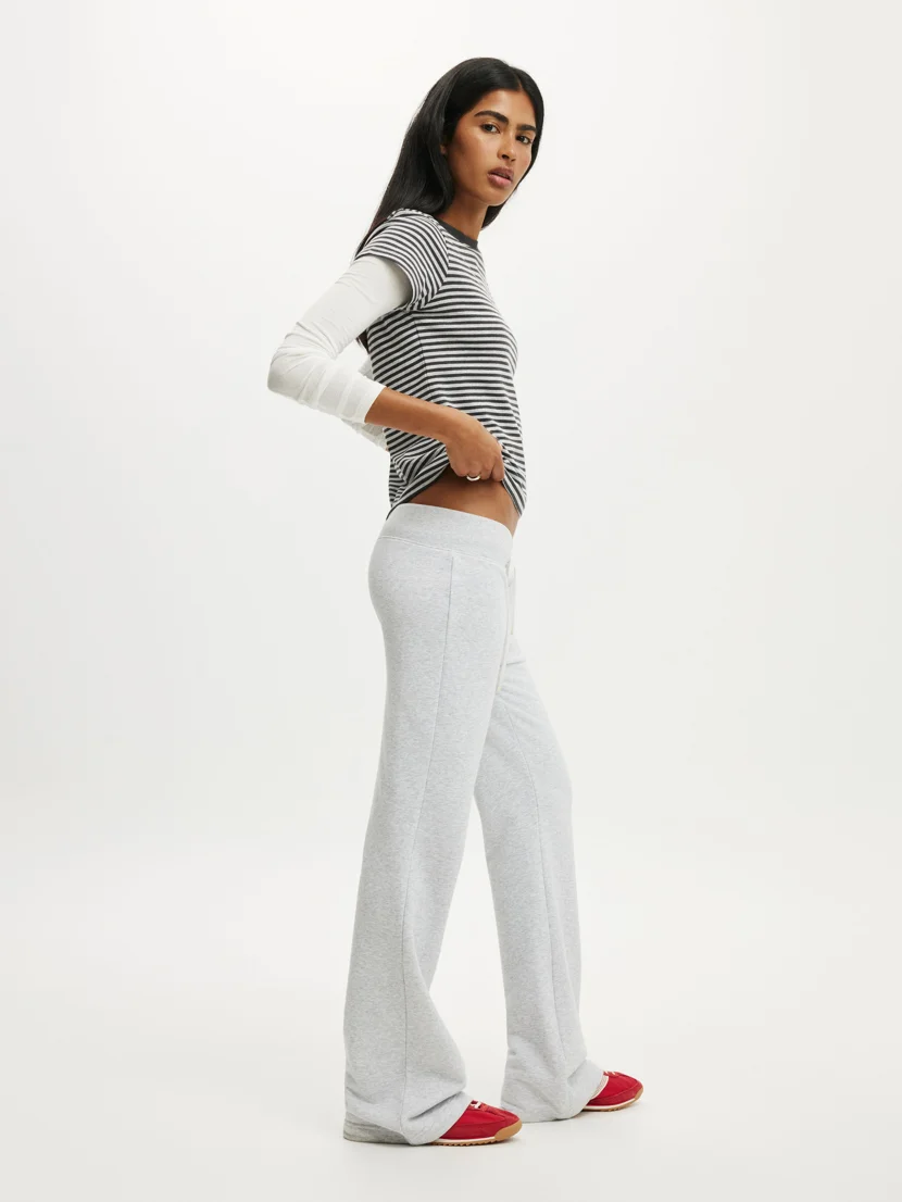 COTTON ON Quần Thun Dài Nữ - Low Rise Bootleg Sweatpant