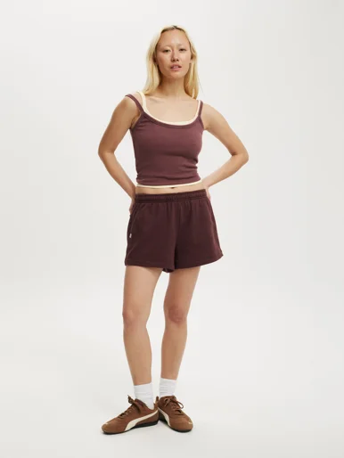 COTTON ON Quần Thun Ngắn Nữ-Fleece Sweatshort
