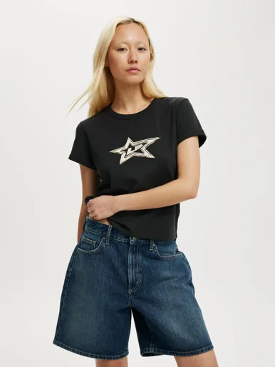 COTTON ON Áo Thun Có Họa Tiết Nữ-Lcn Original Graphic Tee