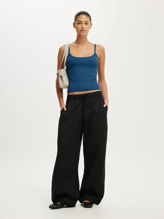 COTTON ON Áo Hai Dây Nữ - Goldie Rib Scoop Cami