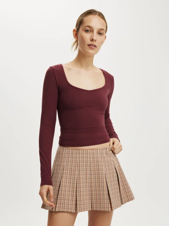 COTTON ON Váy Mini Nữ-Mae Pleated Mini Skirt