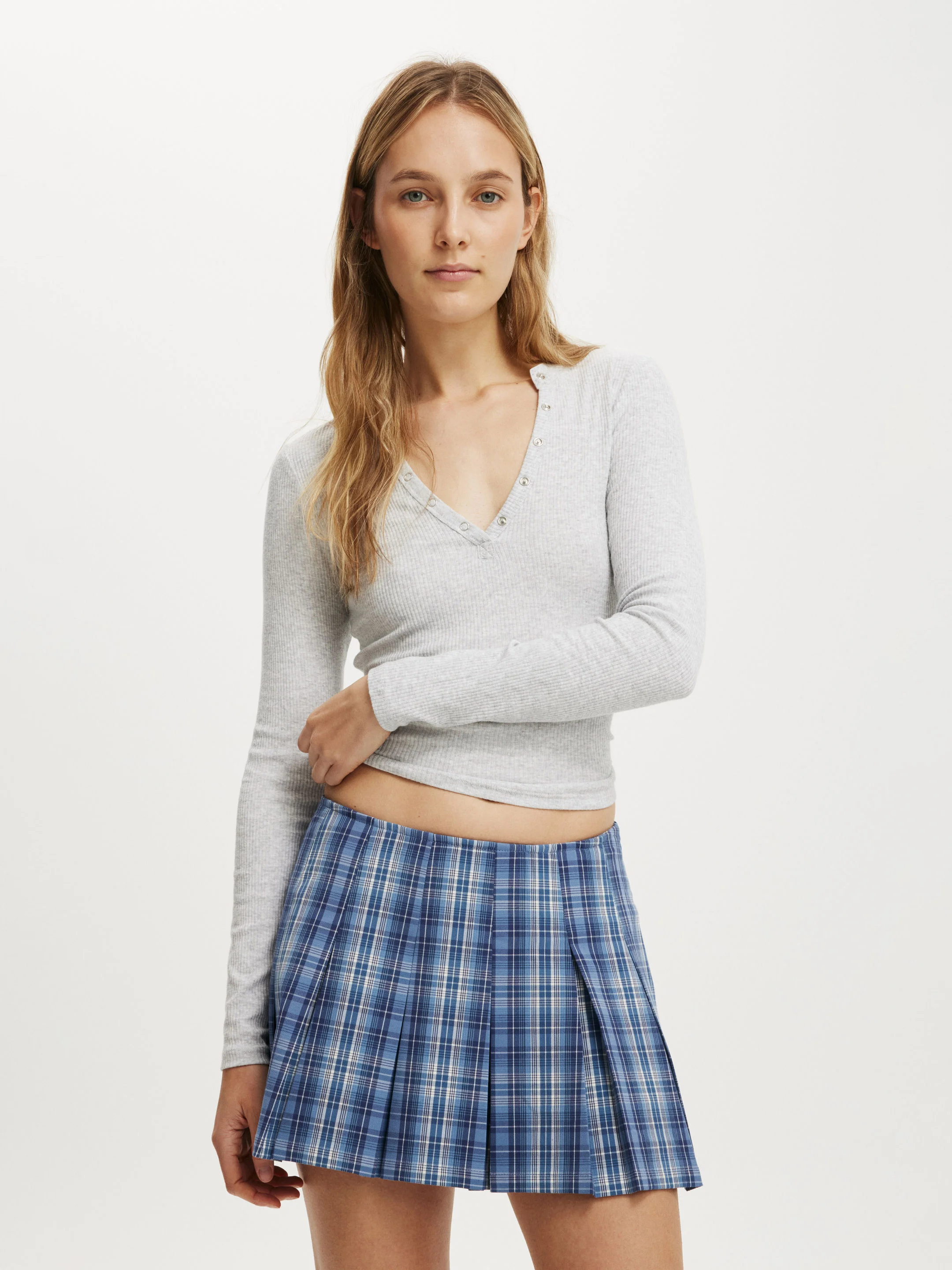 COTTON ON Váy Mini Nữ - Mae Pleated Mini Skirt