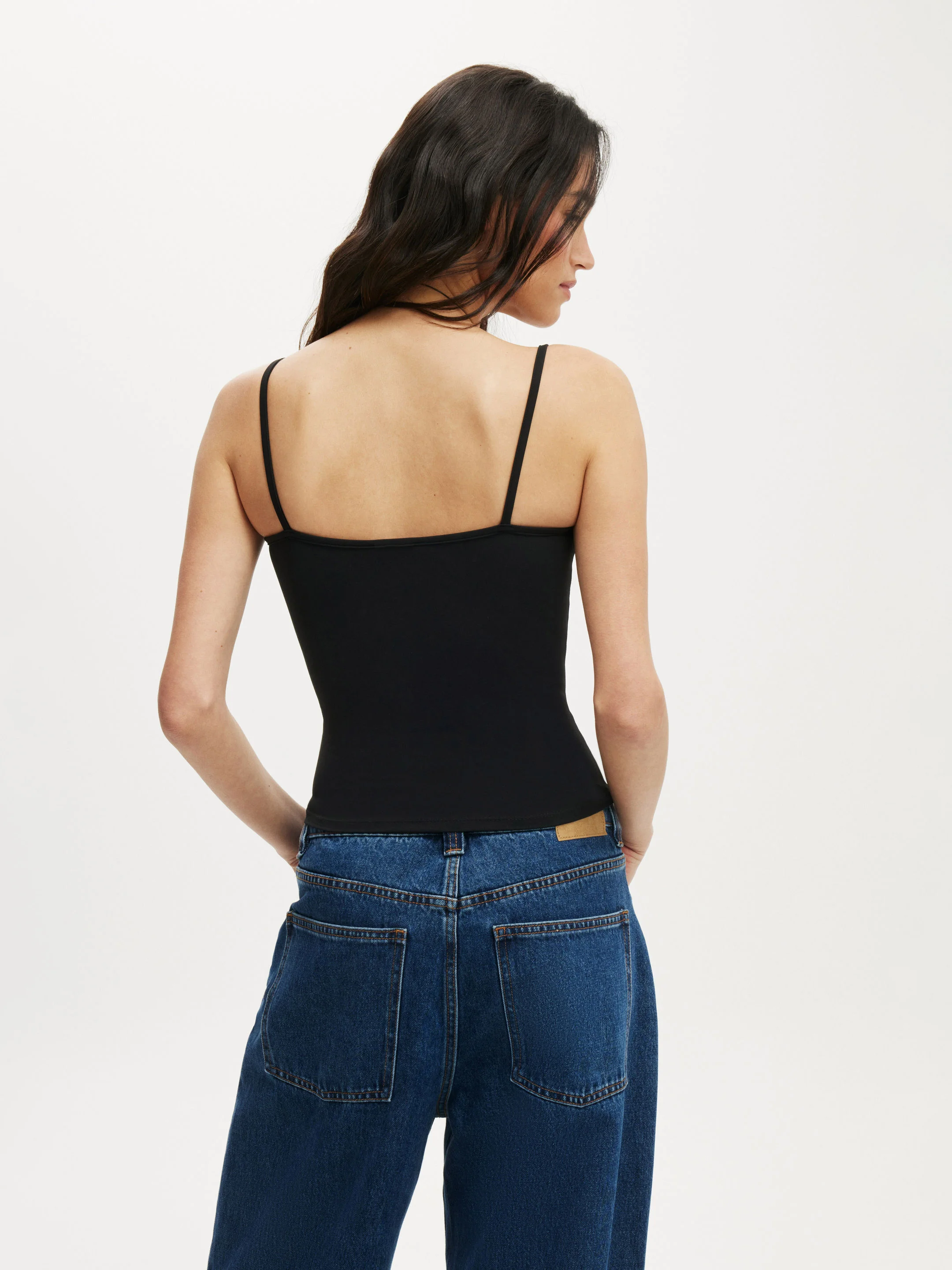 COTTON ON Áo Hai Dây Nữ-Hold Me Cami