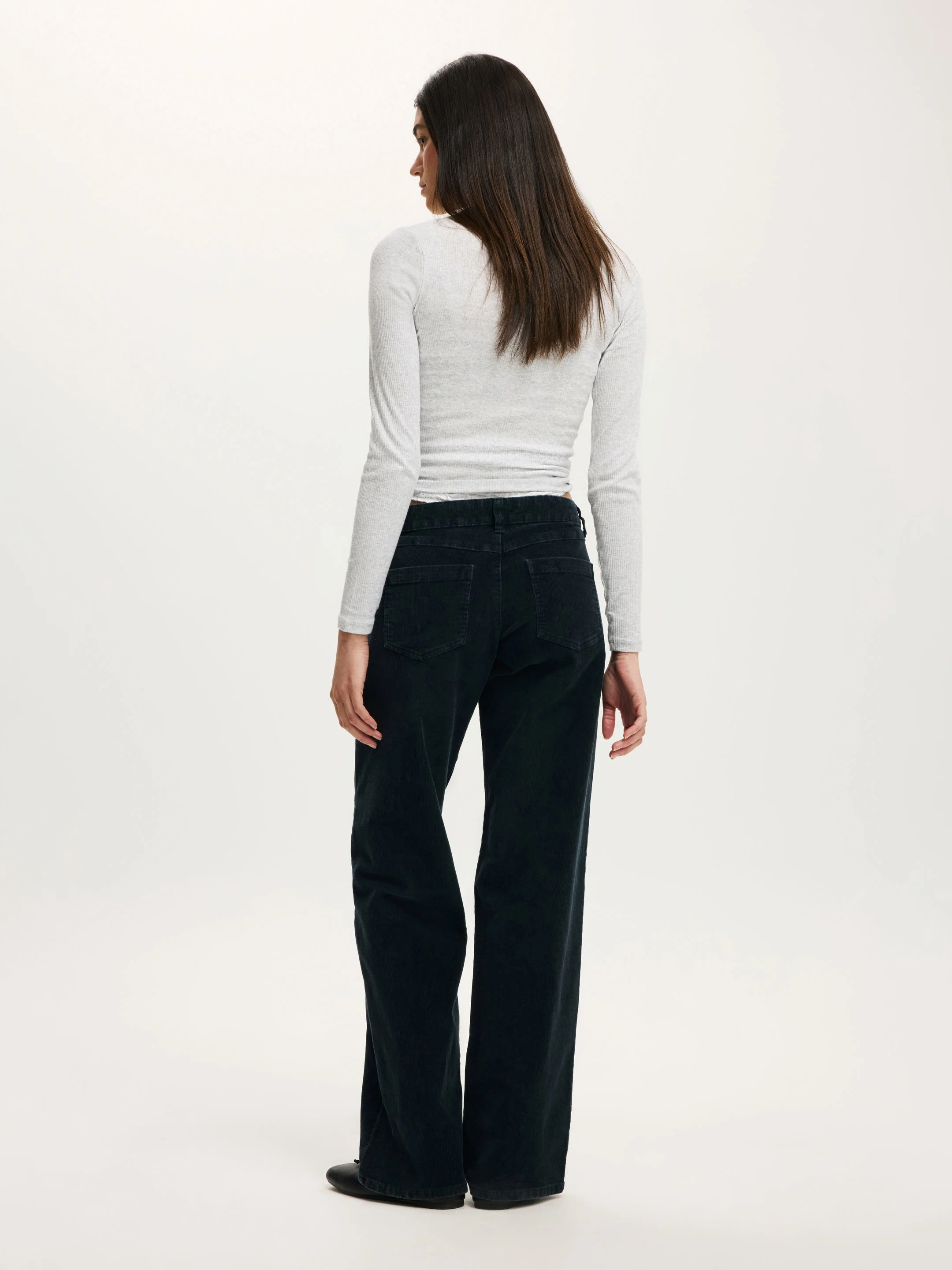 COTTON ON Quần Jeans Dài Nữ-Low Rise Straight Cord Pant