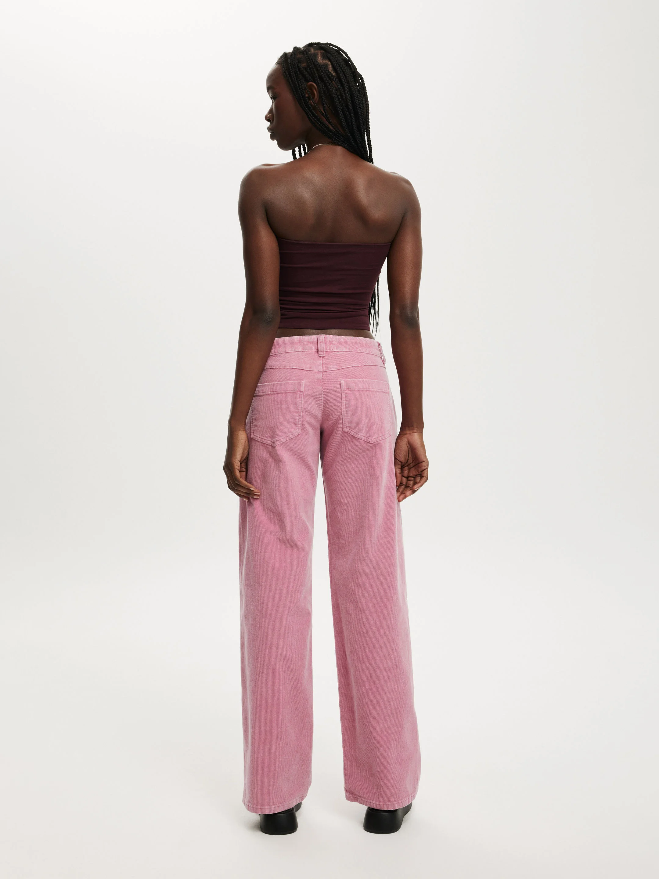 COTTON ON Quần Jeans Dài Nữ-Low Rise Straight Cord Pant