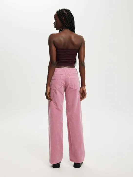 COTTON ON Quần Jeans Dài Nữ-Low Rise Straight Cord Pant