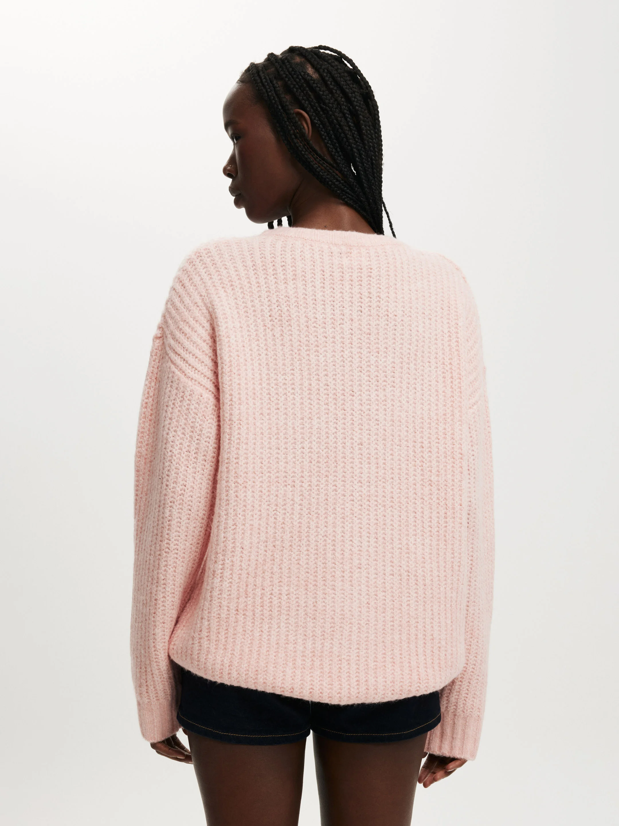 COTTON ON Áo Len Dài Tay Nữ-Luxe Crew Sweater