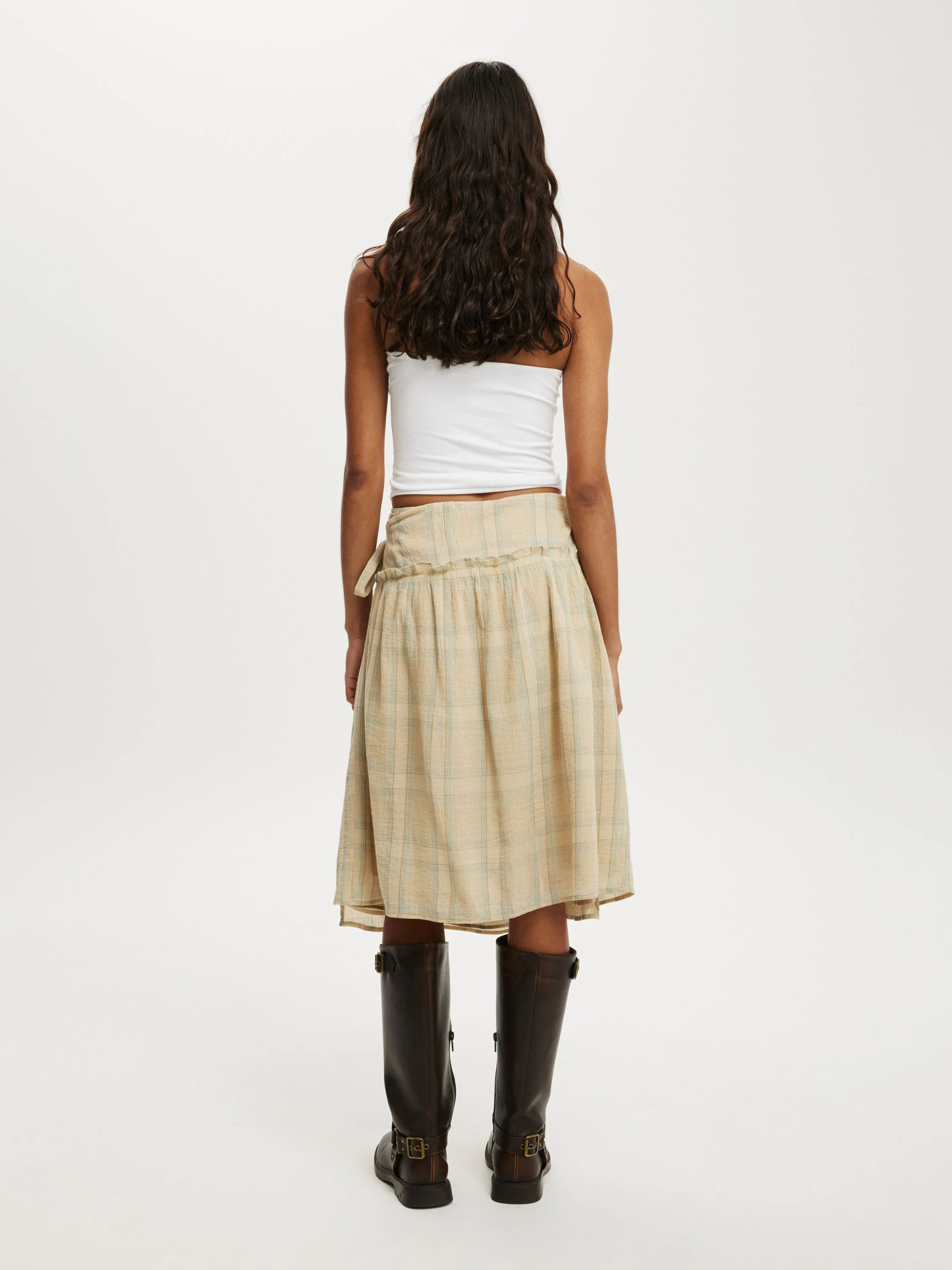 COTTON ON Váy Midi Nữ-Gracie Wrap Midi Skirt
