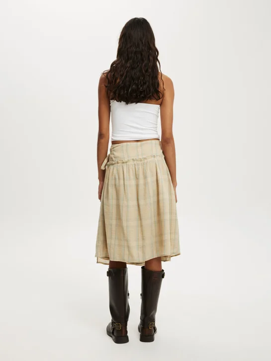 COTTON ON Váy Midi Nữ-Gracie Wrap Midi Skirt