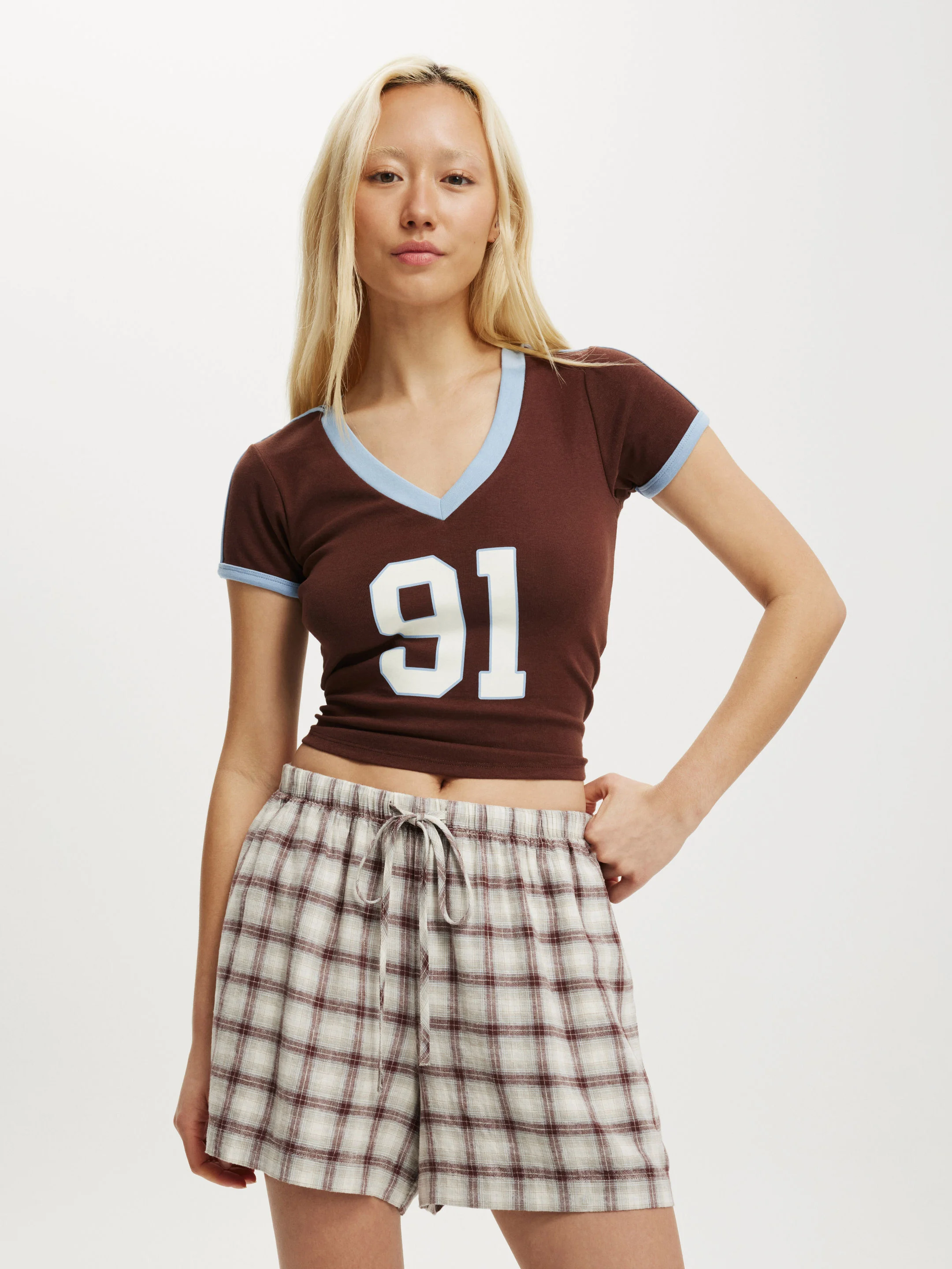 COTTON ON Quần Vải Ngắn Nữ-Haven Short