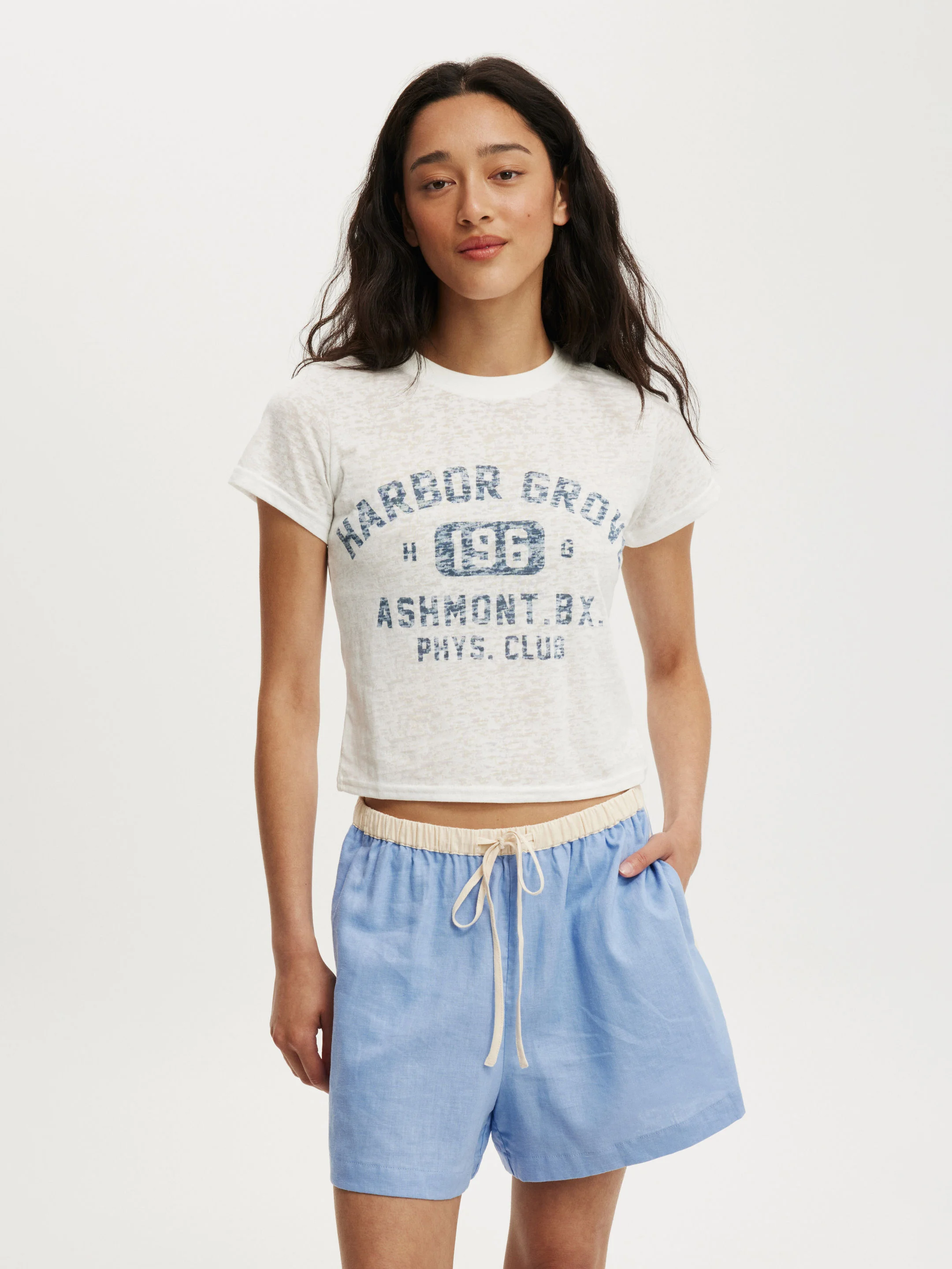 COTTON ON Quần Vải Ngắn Nữ - Haven Short