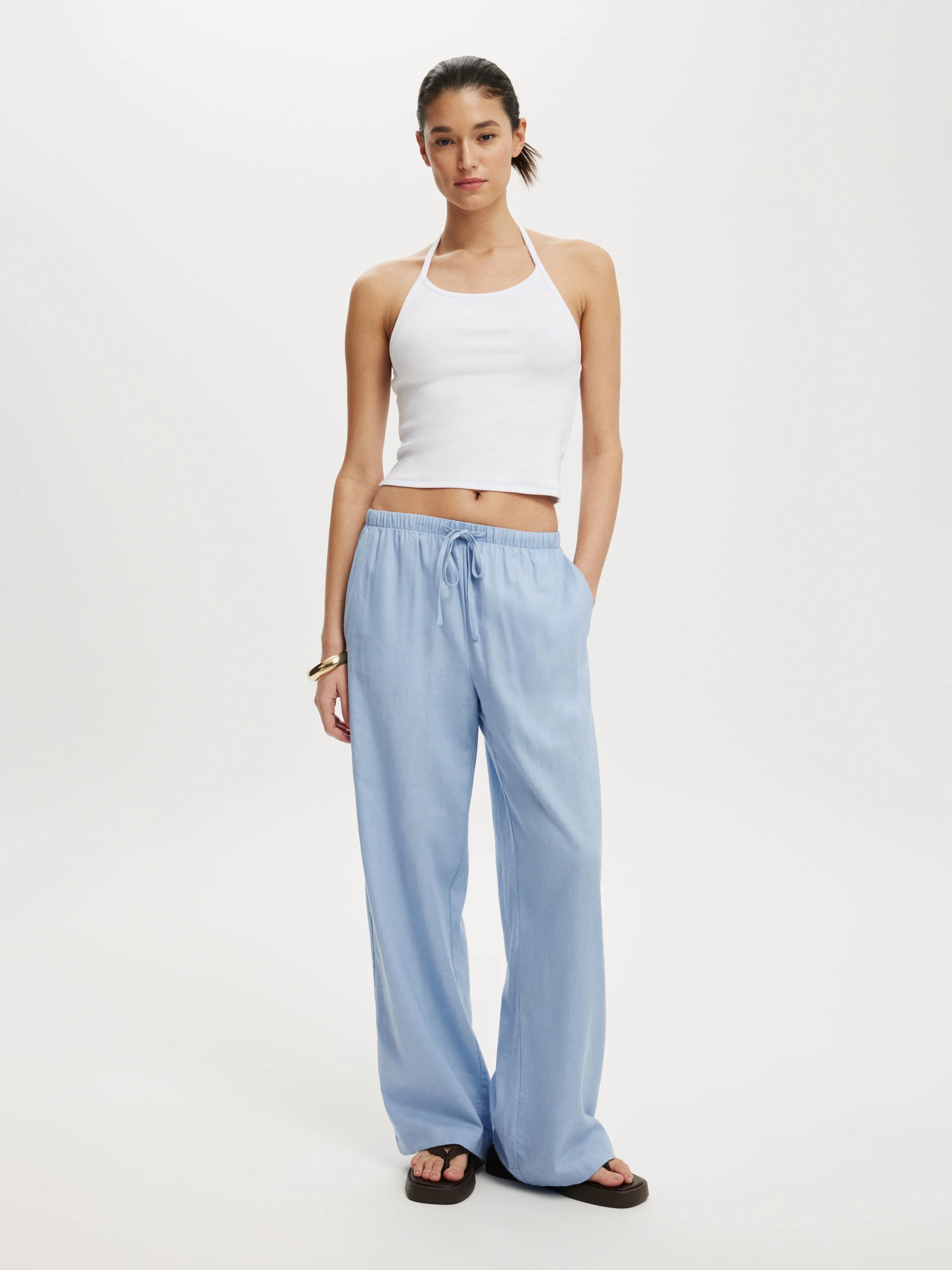 COTTON ON Quần Vải Dài Nữ-Haven Wide Leg Pant