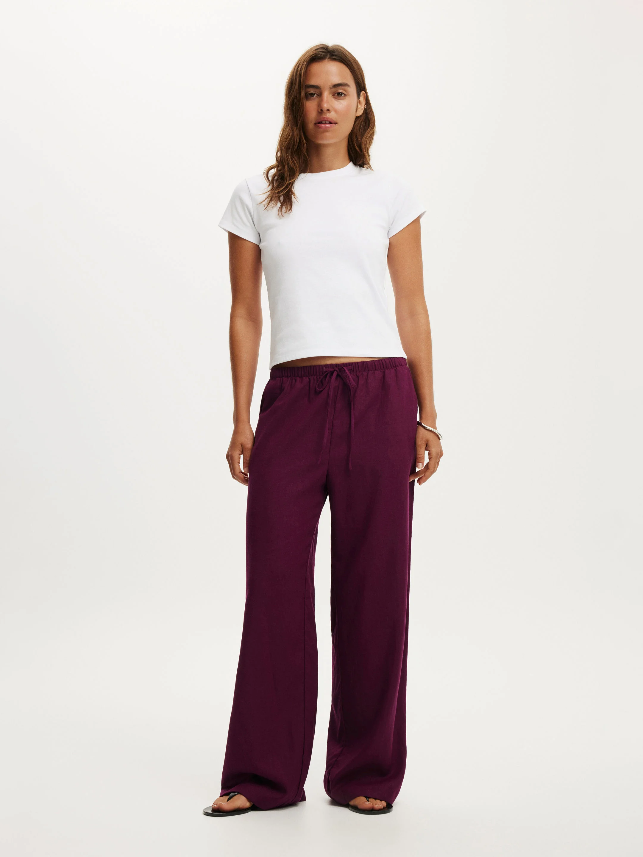 COTTON ON Quần Vải Dài Nữ - Haven Wide Leg Pant