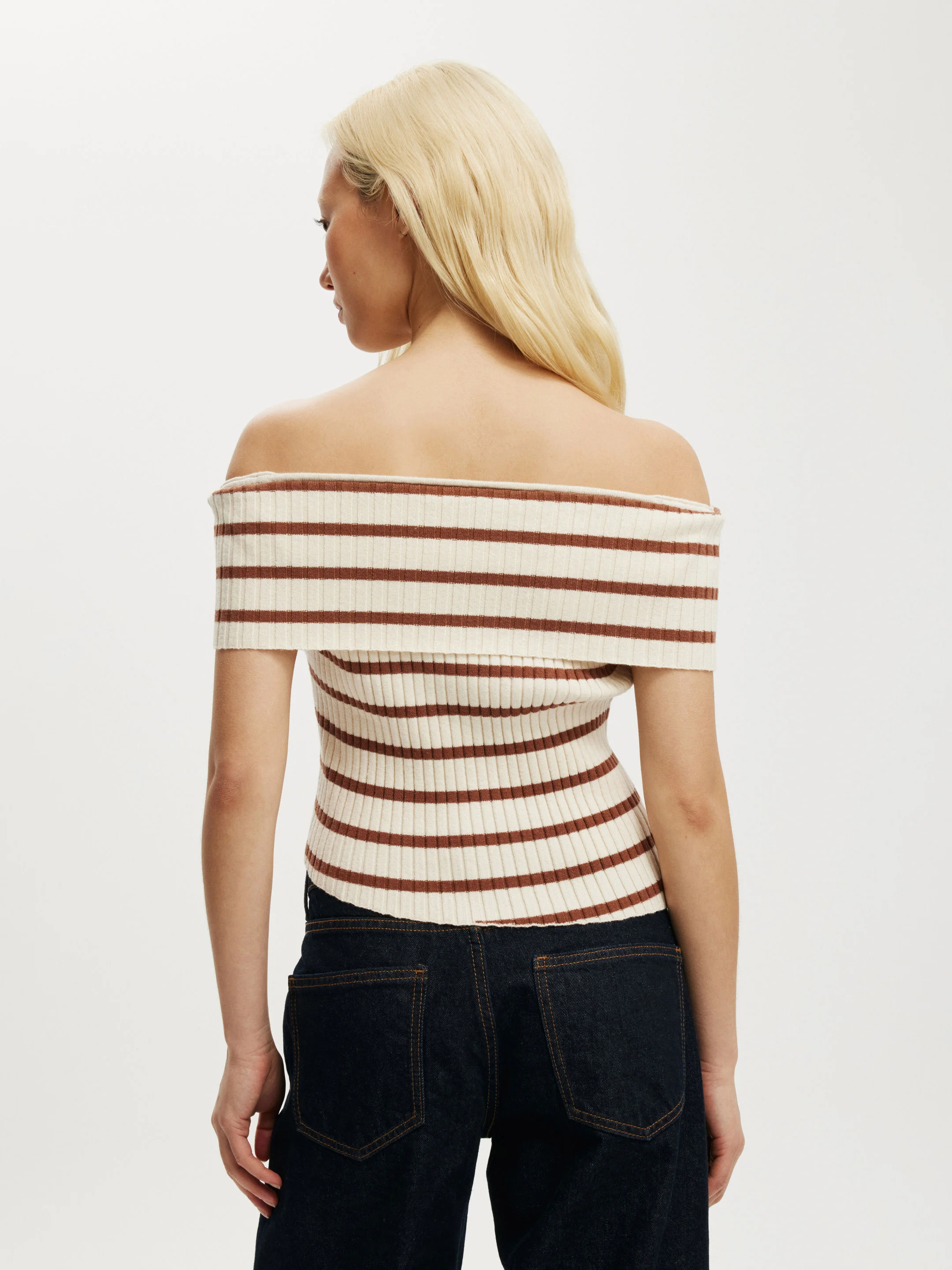COTTON ON Áo Thun Kiểu Lệch Vai Nữ-Asymmetric Sleeveless Off Shou