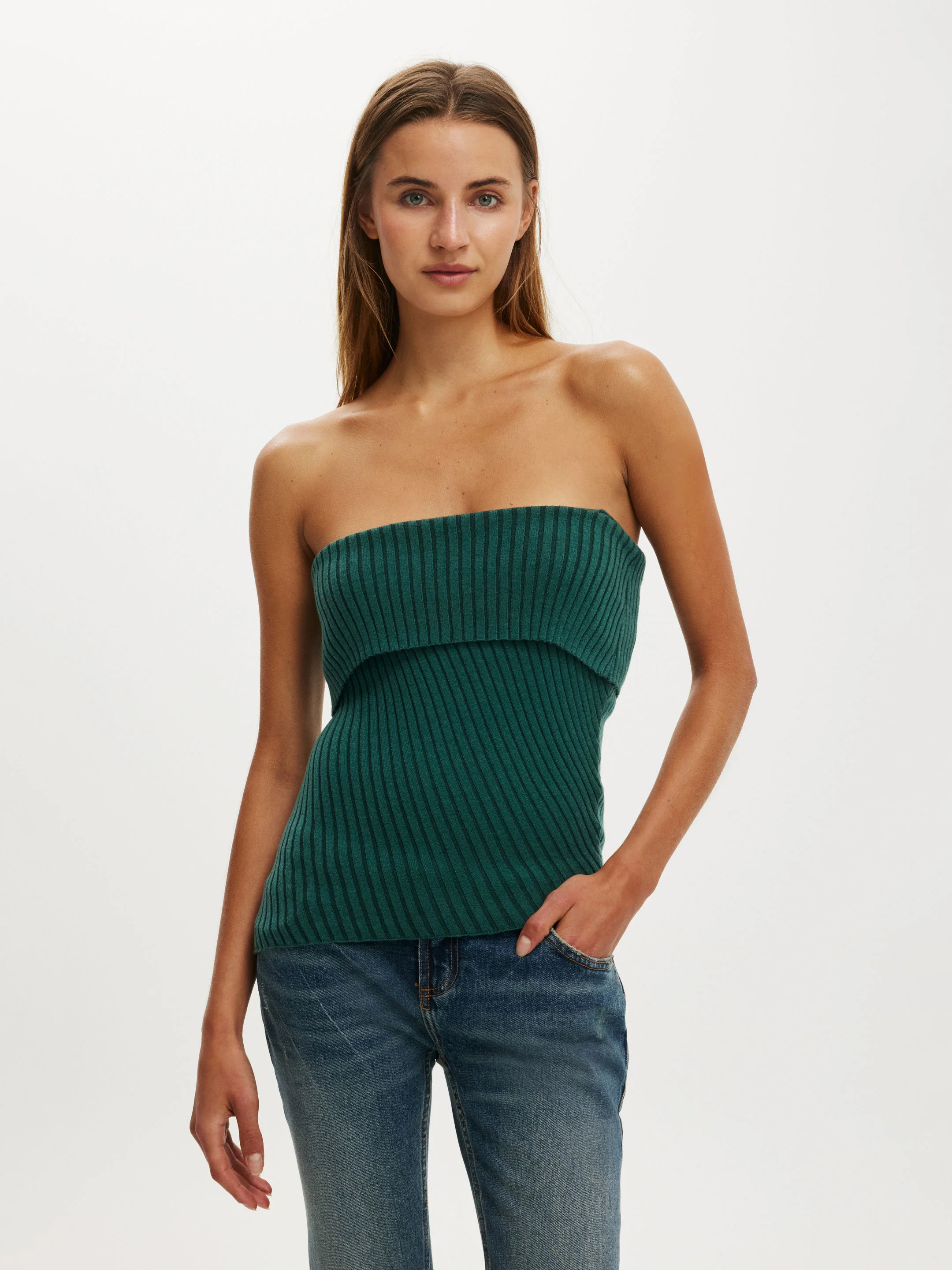COTTON ON Áo Thun Lệch Vai Nữ-Asymmetric Sleeveless Off Shou