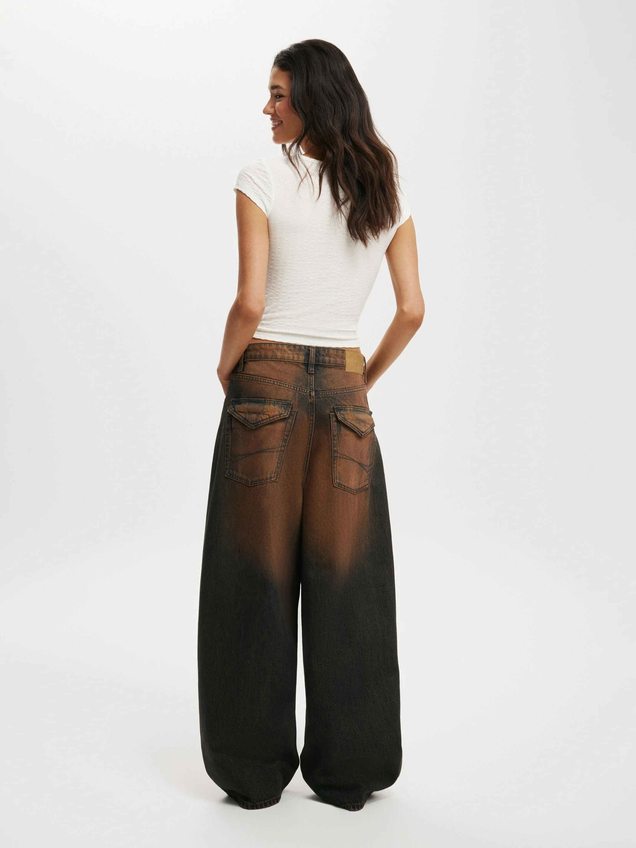 COTTON ON Quần Jeans Dài Nữ-Boyfriend Super Baggy Jean
