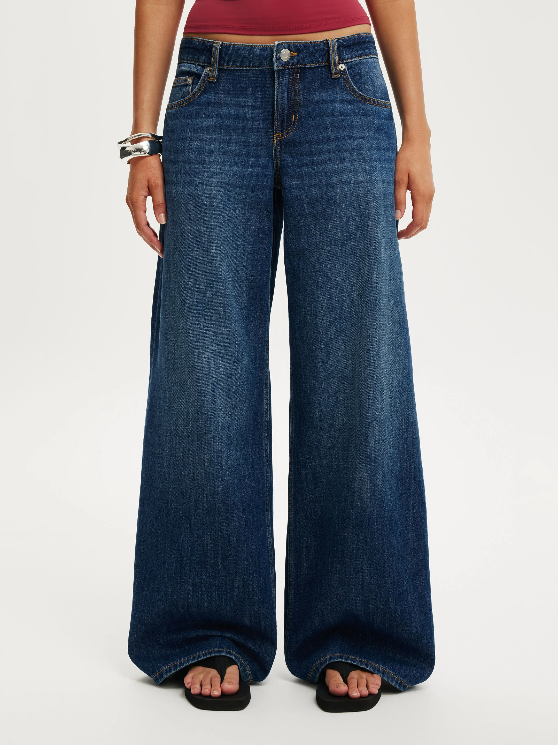 COTTON ON Quần Jeans Dài Nữ-Low Rise Wide Jean