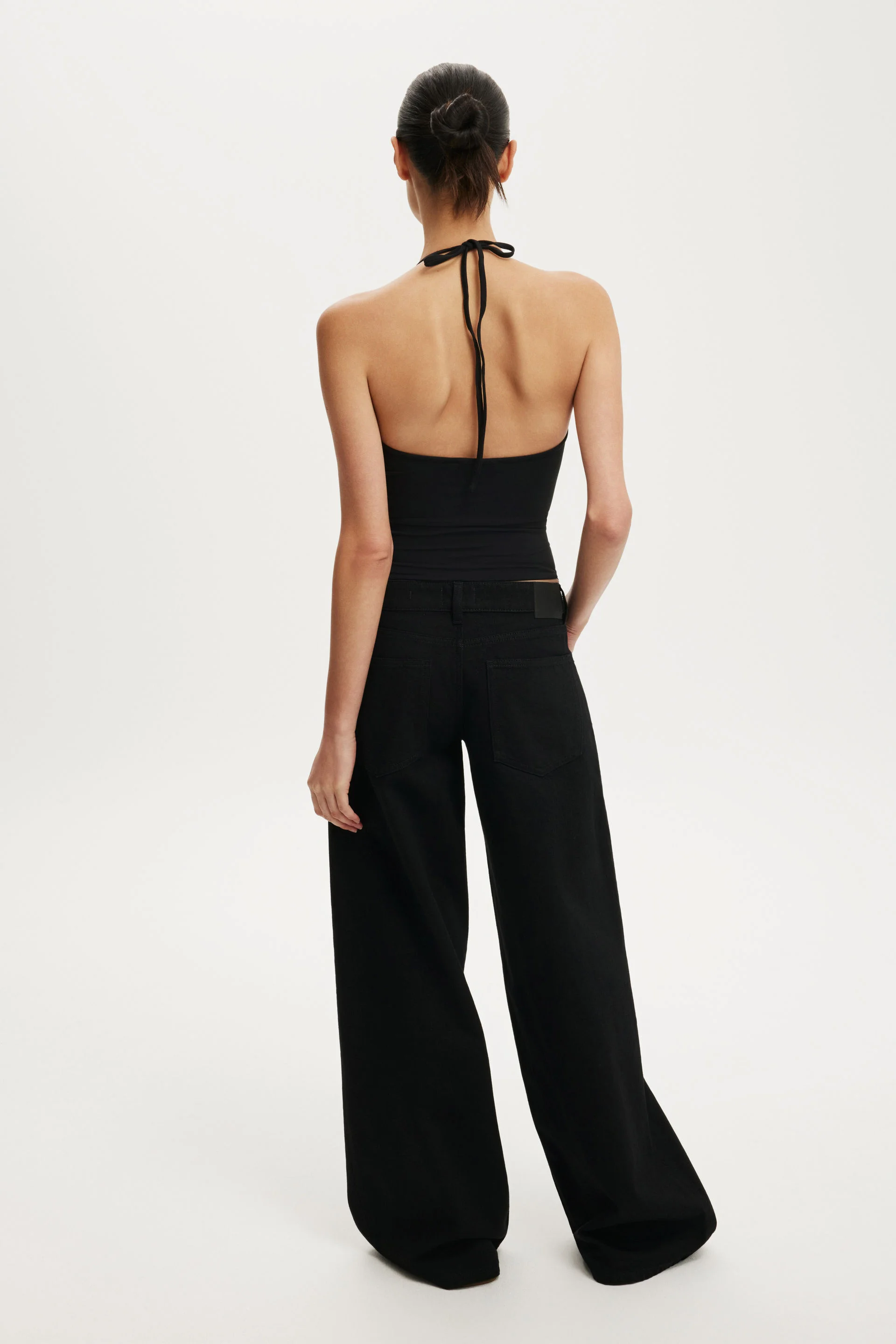 COTTON ON Quần Jeans Dài Nữ - Low Rise Wide Jean