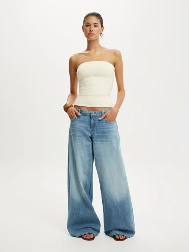 COTTON ON Quần Jeans Dài Nữ-Low Rise Wide Jean