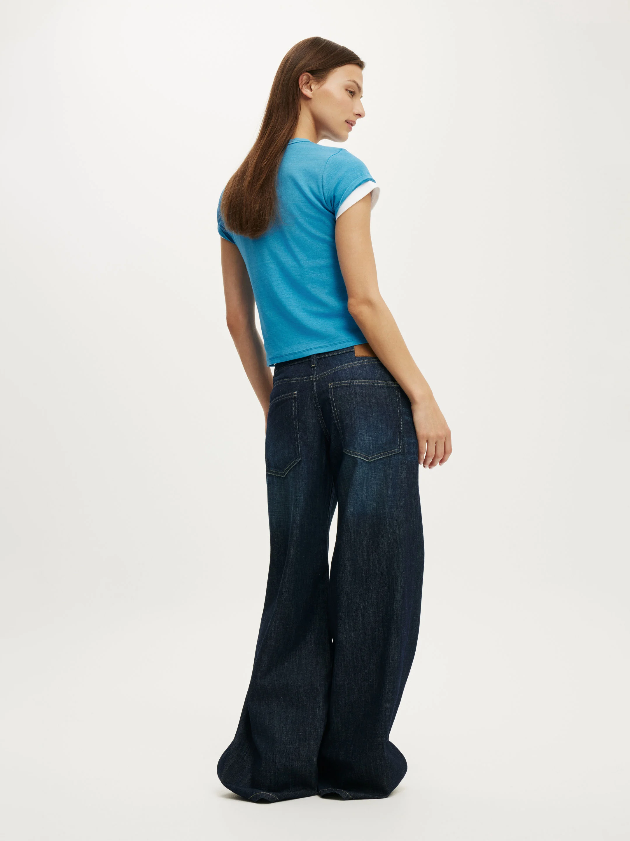 COTTON ON Quần Jeans Dài Nữ - Low Rise Wide Jean