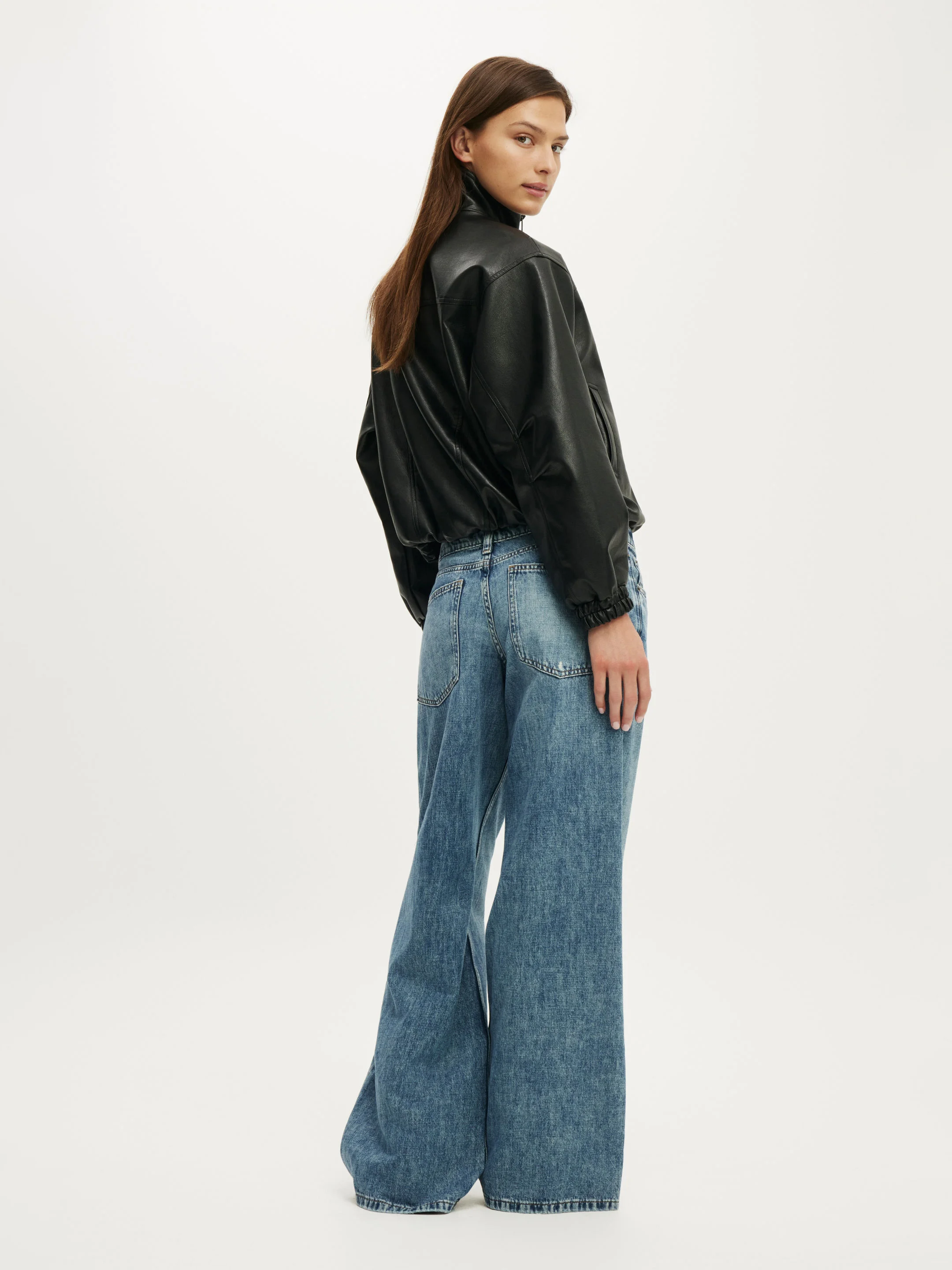 COTTON ON Quần Jeans Dài Nữ - Low Rise Wide Jean
