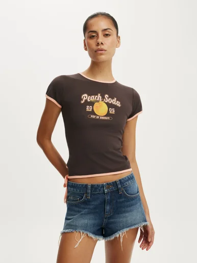 COTTON ON Áo Thun Ngắn Tay Nữ - The Tiny Graphic Tee